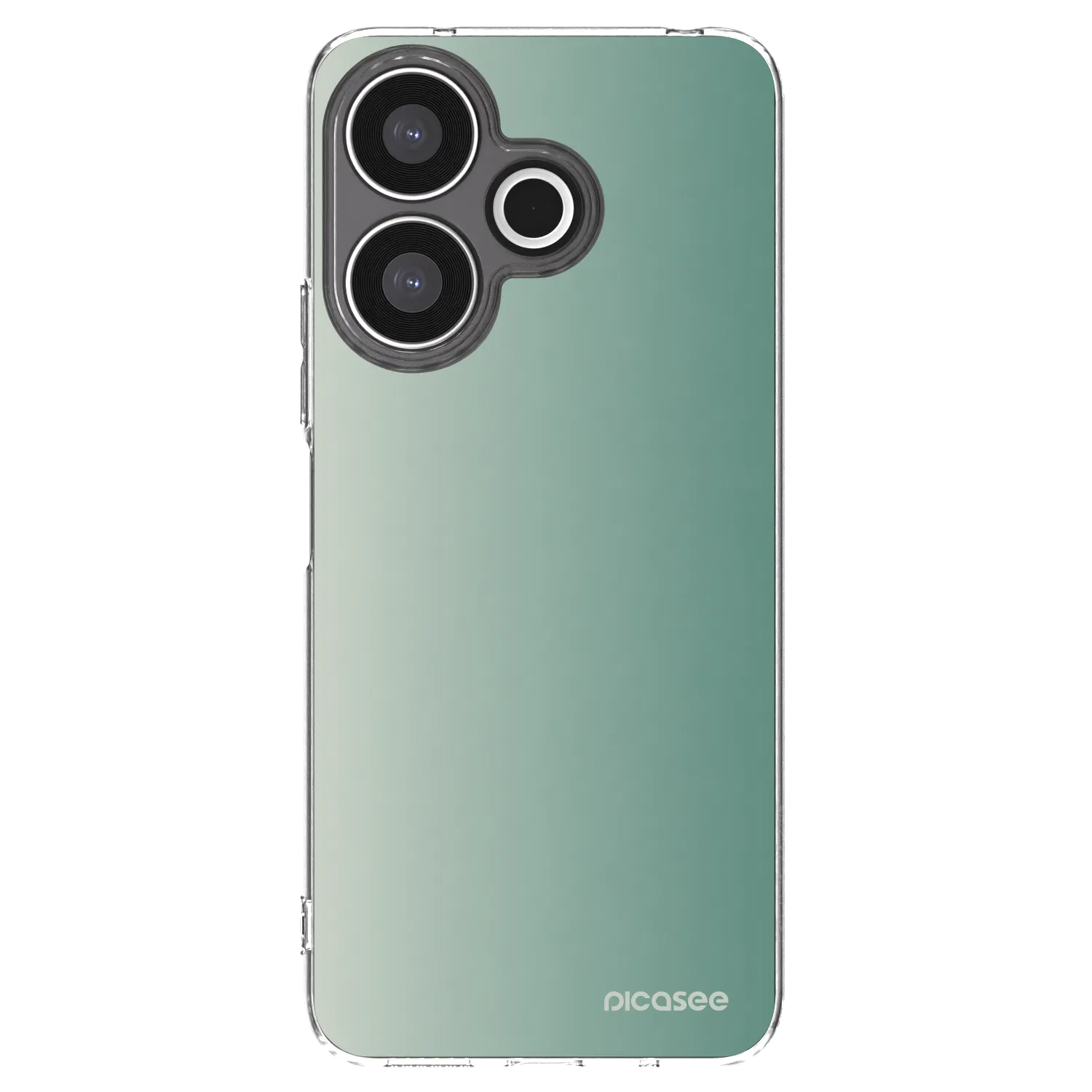 Picasee silikonska prozirna maskica za Xiaomi Redmi 13 4G - Misty Sage