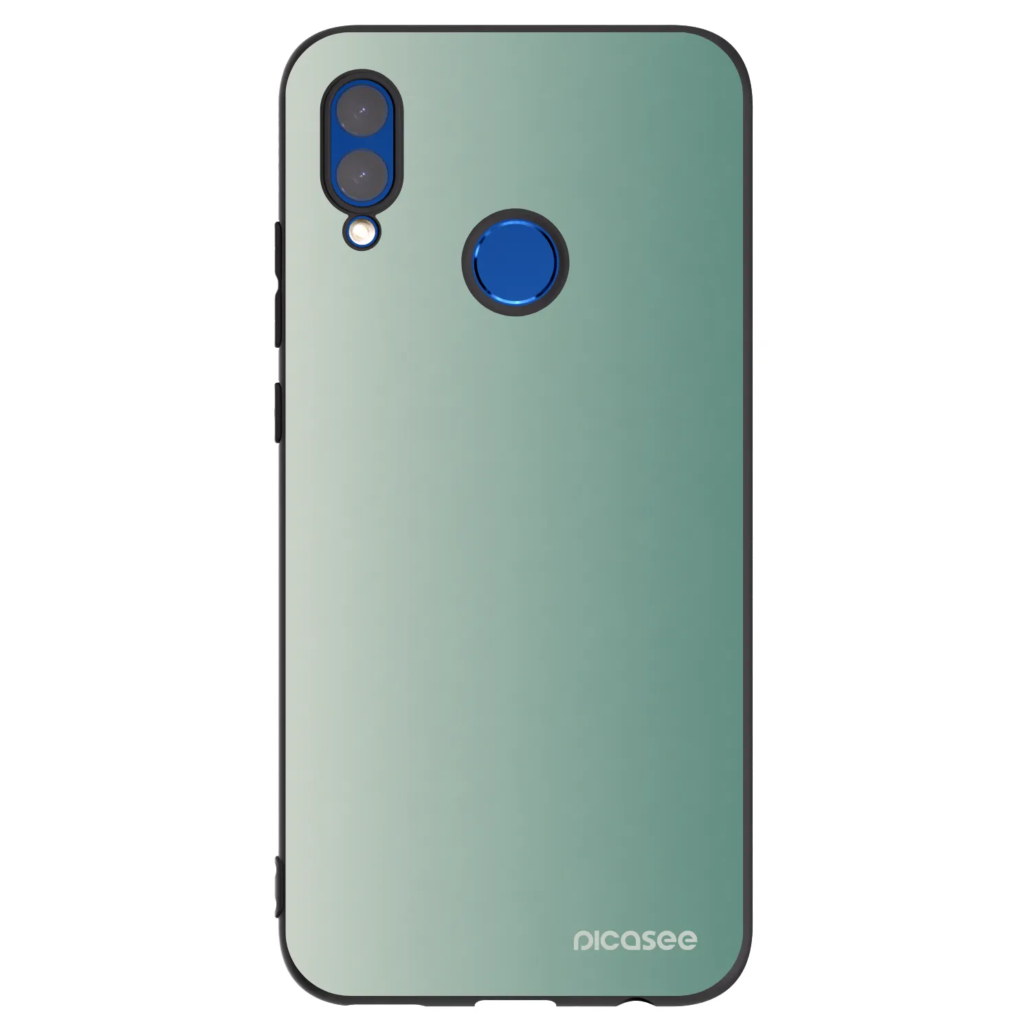 Picasee crna silikonska maskica za Huawei P Smart 2019 - Misty Sage