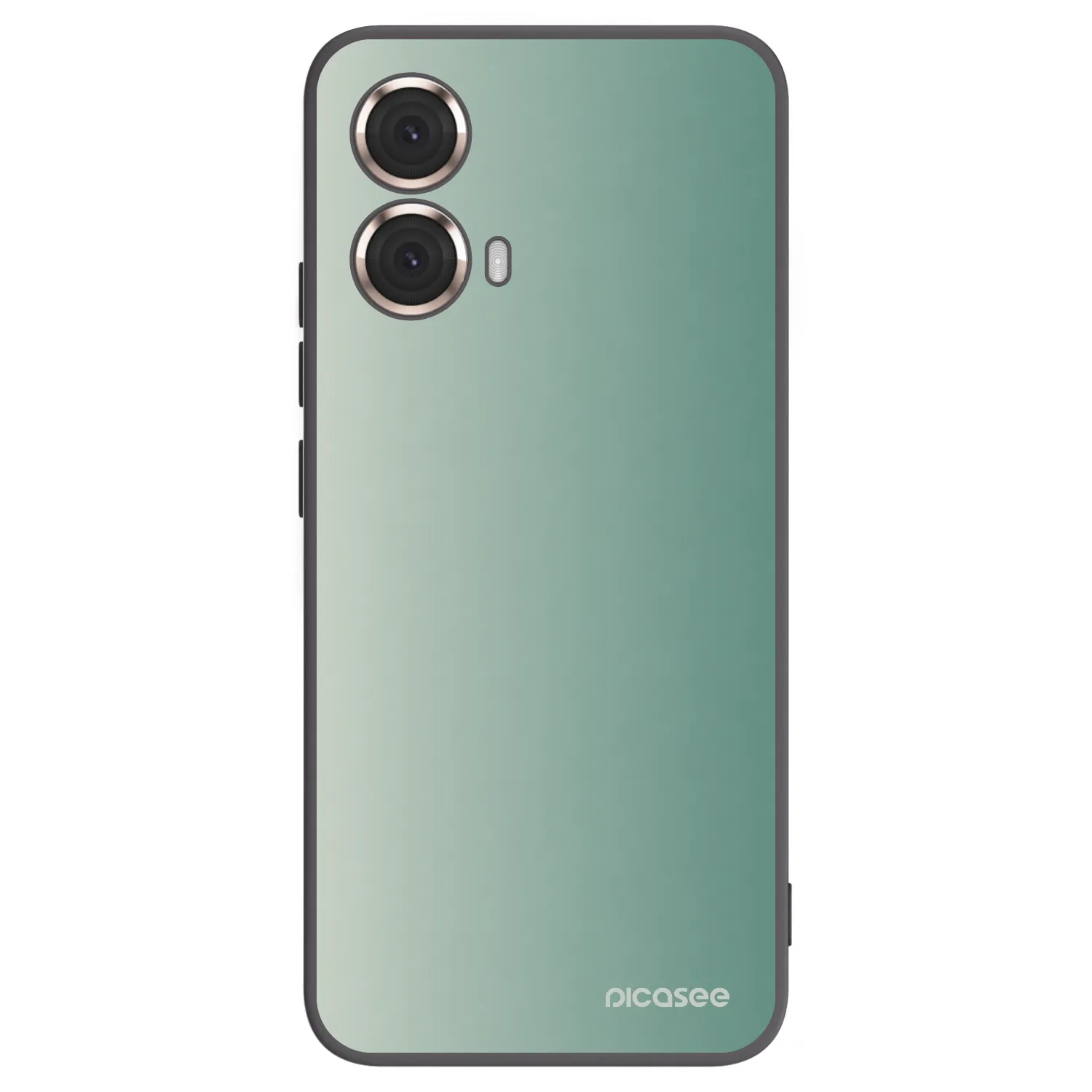 Picasee crna silikonska maskica za Motorola Moto G85 - Misty Sage