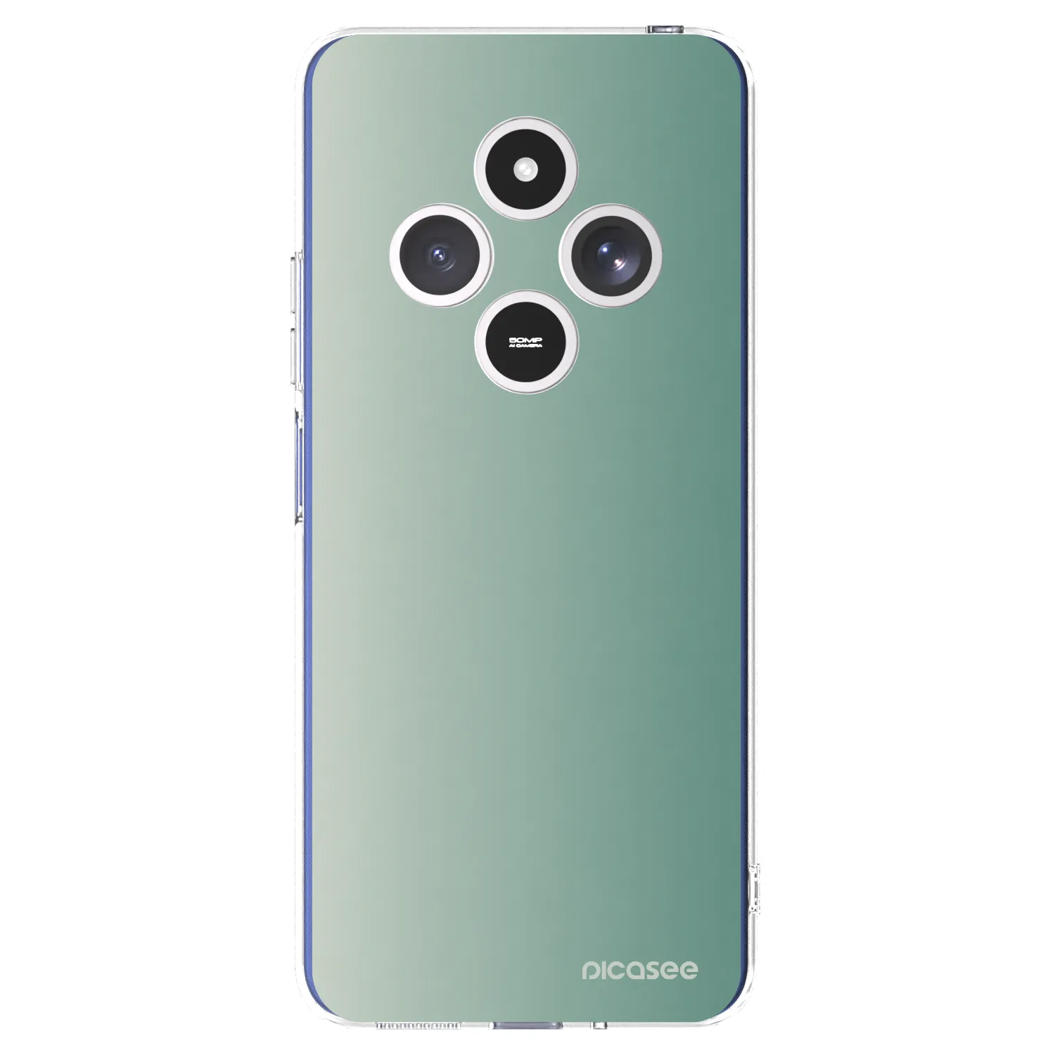 Picasee silikonska prozirna maskica za Xiaomi Redmi 14C - Misty Sage