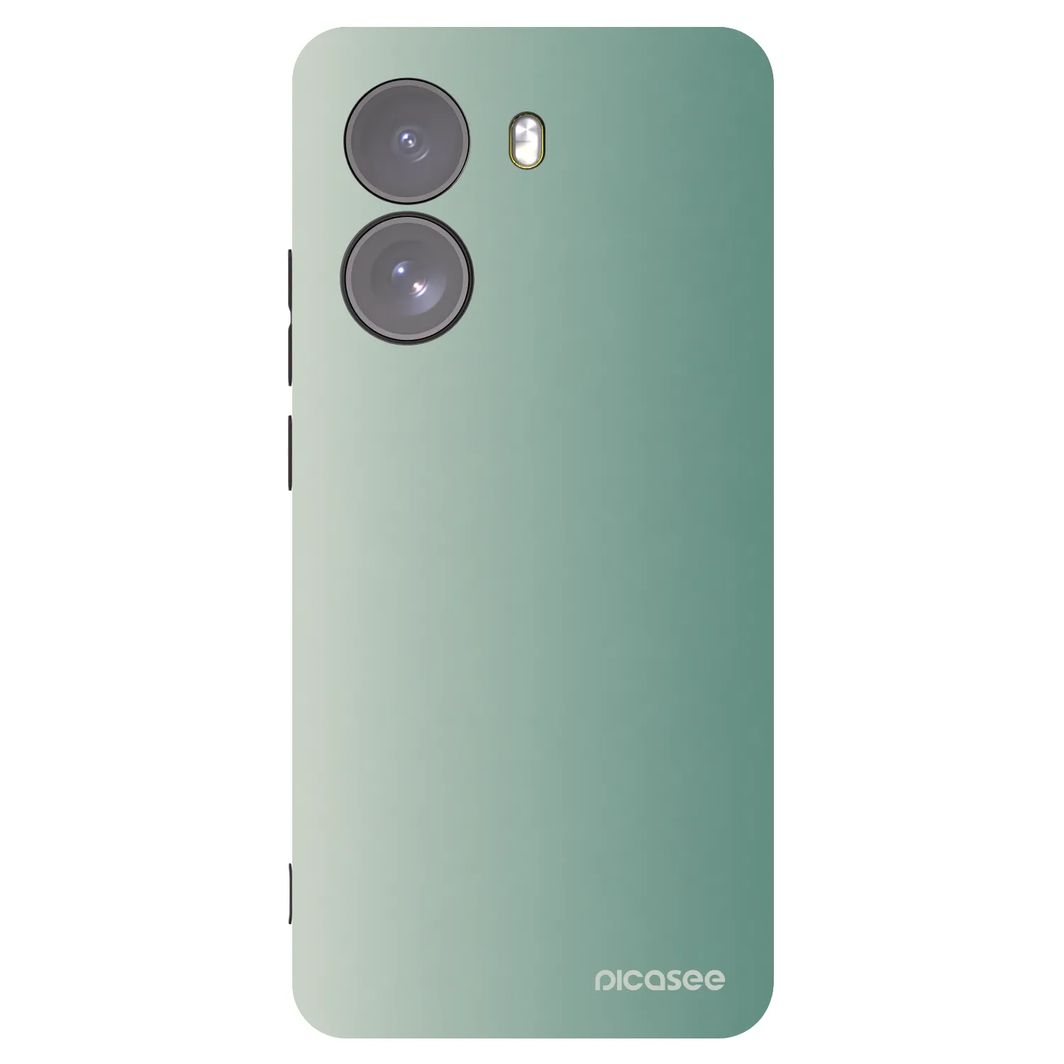 Picasee crna silikonska maskica za Xiaomi Poco X7 - Misty Sage