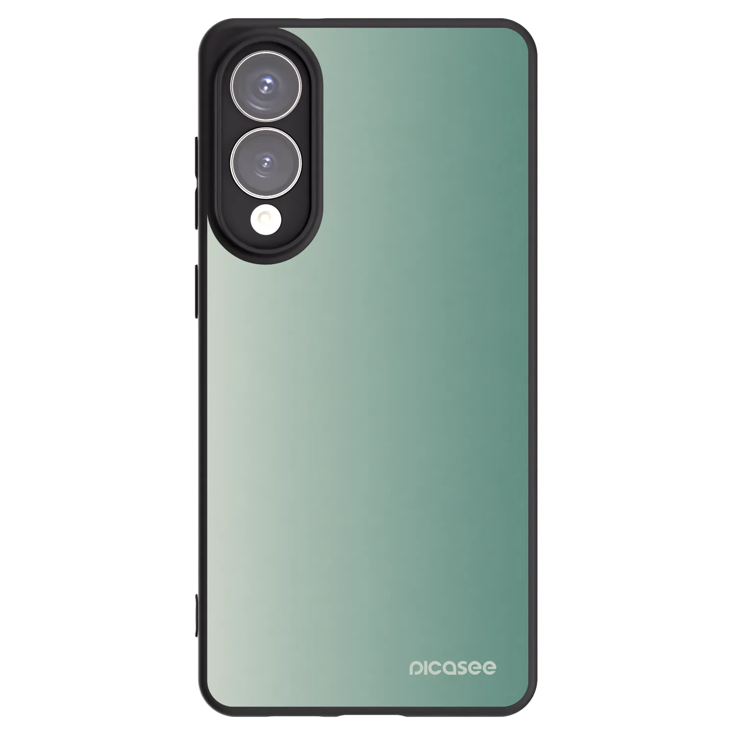 Picasee crna silikonska maskica za Samsung Galaxy S25 Edge 5G - Misty Sage