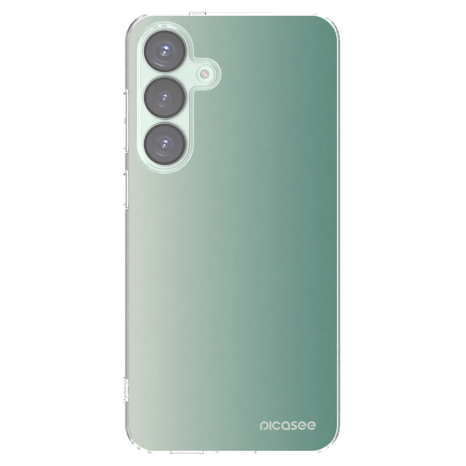 Picasee silikonska prozirna maskica za Samsung Galaxy S25+ 5G - Misty Sage