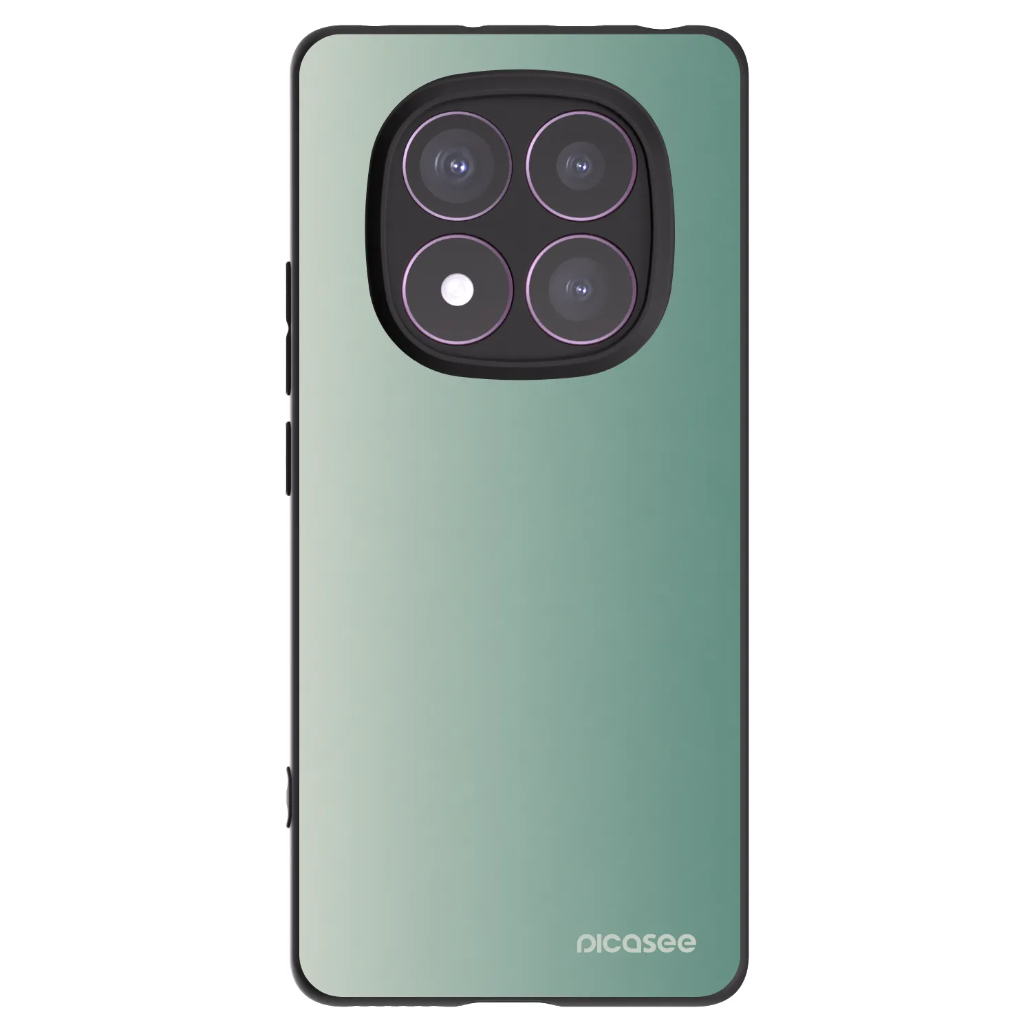 Picasee crna silikonska maskica za Xiaomi Redmi Note 14 Pro 4G - Misty Sage