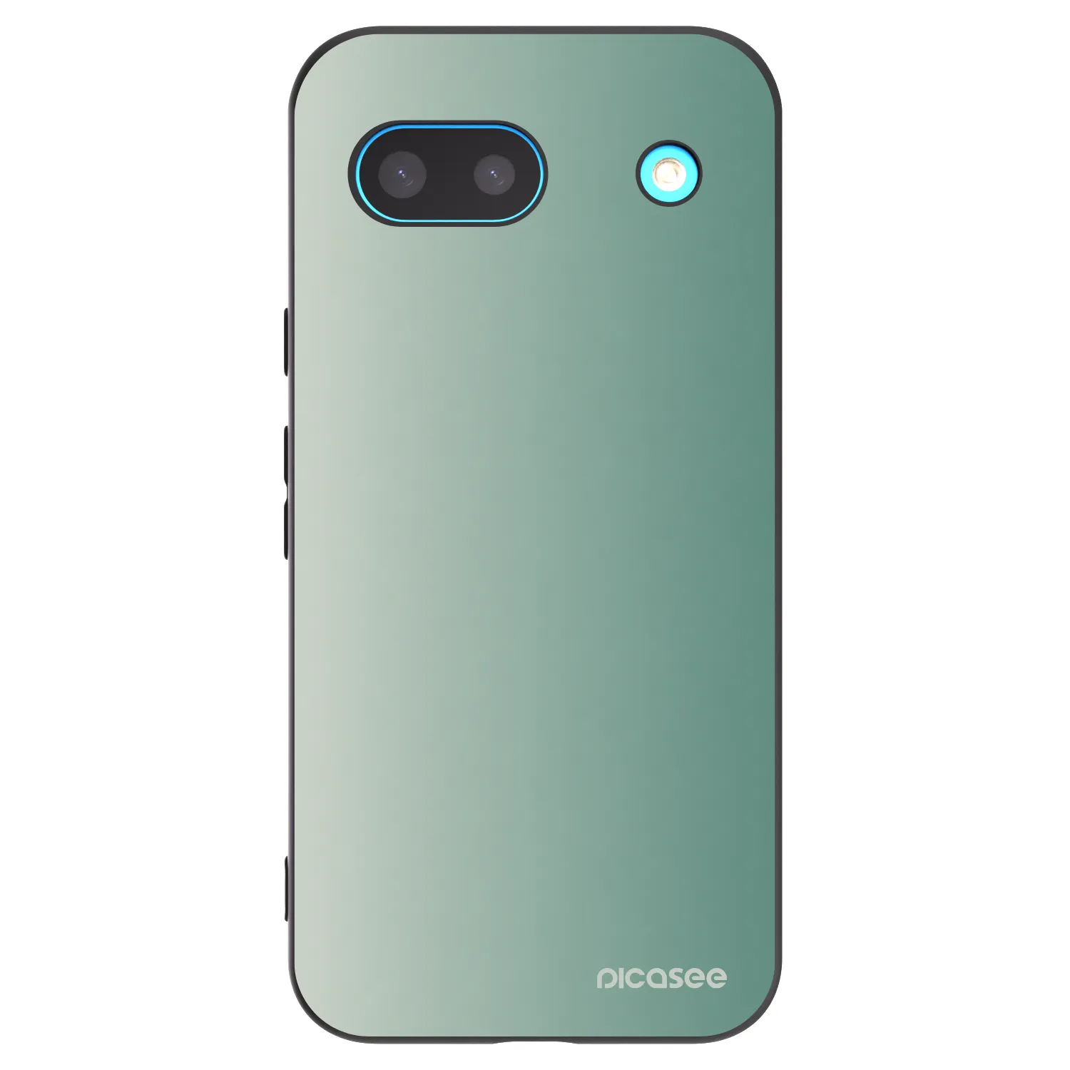 Picasee crna silikonska maskica za Google Pixel 8 - Misty Sage