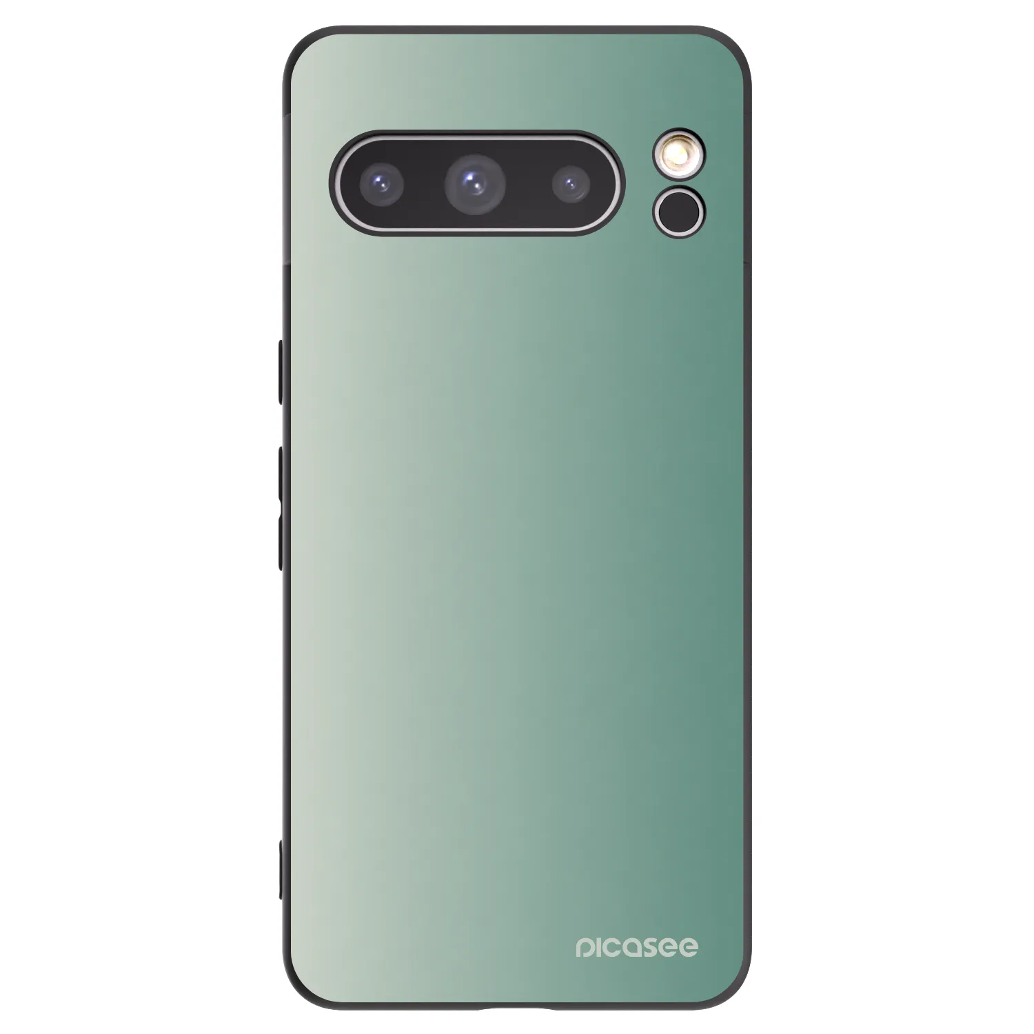 Picasee crna silikonska maskica za Google Pixel 8 Pro - Misty Sage