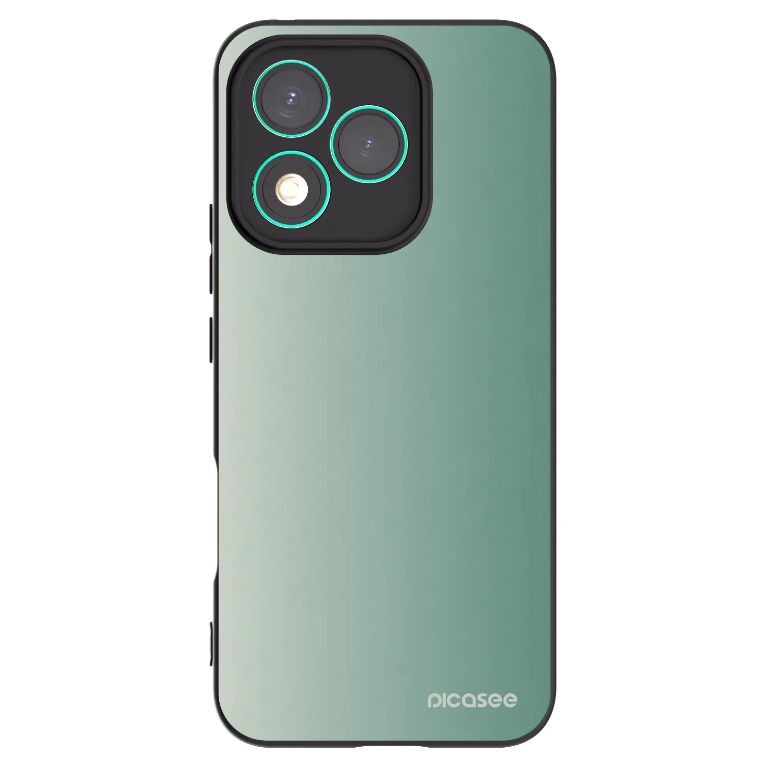Picasee crna silikonska maskica za Honor 400 Lite 5G - Misty Sage