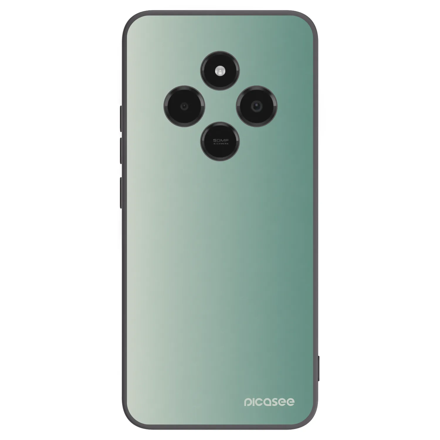 Picasee crna silikonska maskica za Xiaomi Poco C75 - Misty Sage