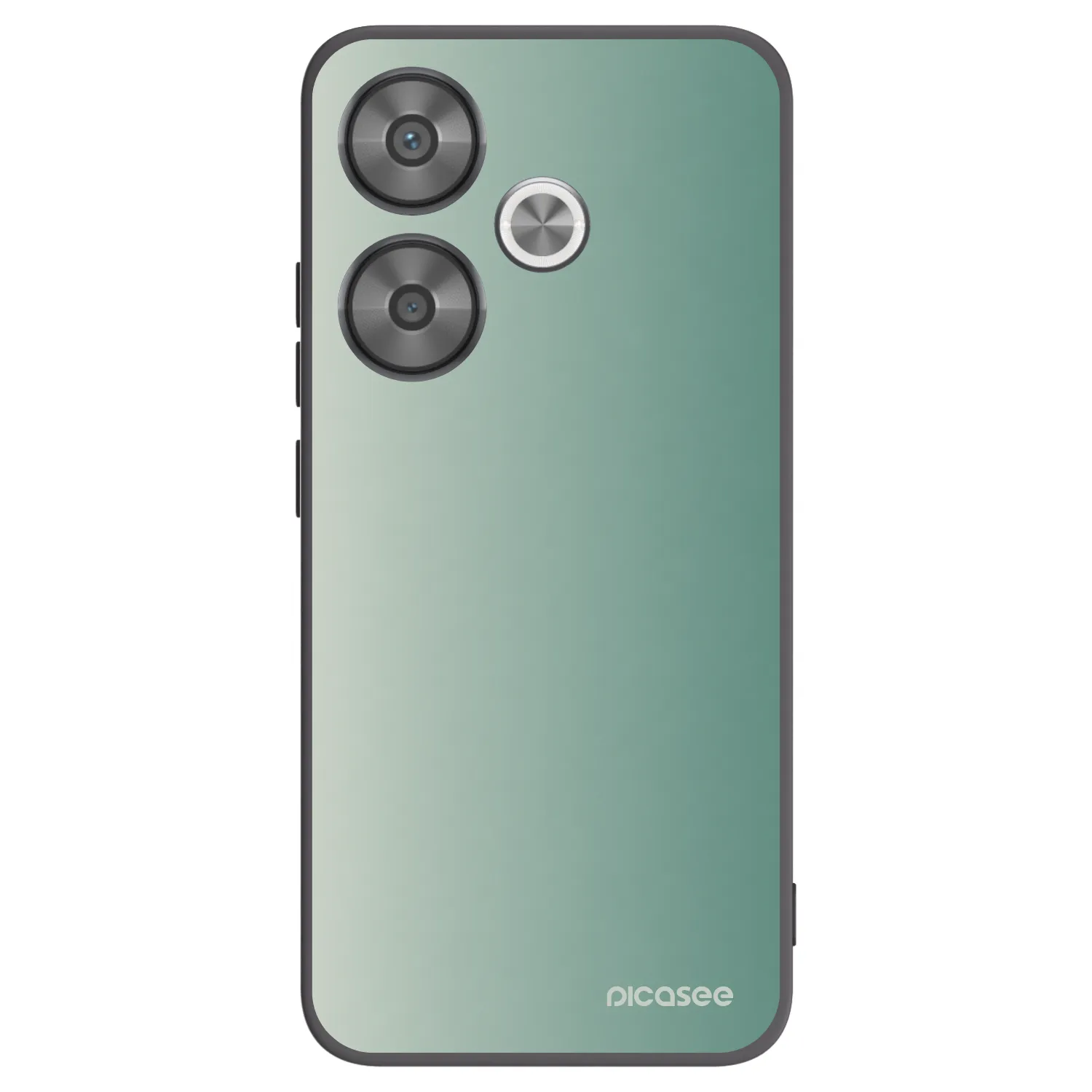 Picasee crna silikonska maskica za Xiaomi Poco F6 - Misty Sage