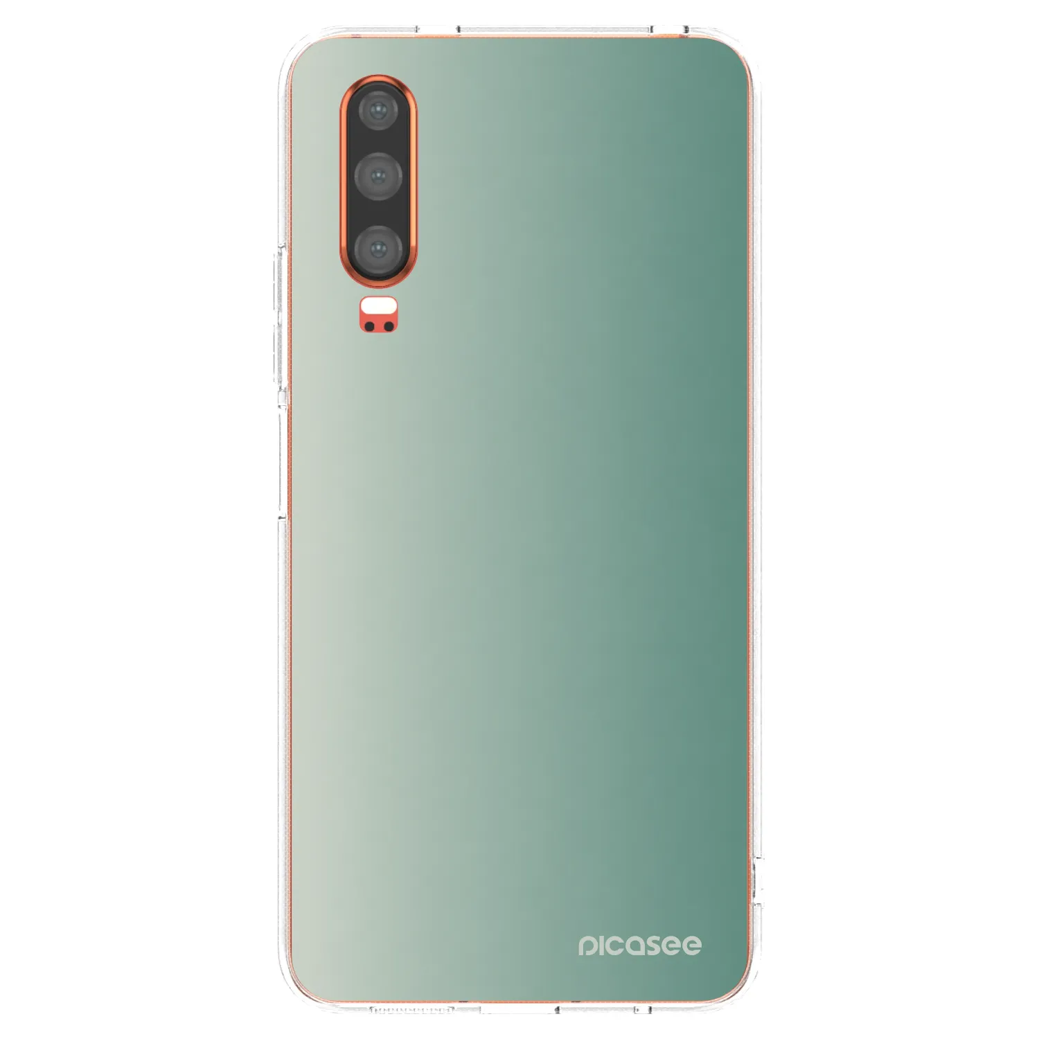 Picasee silikonska prozirna maskica za Huawei P30 - Misty Sage