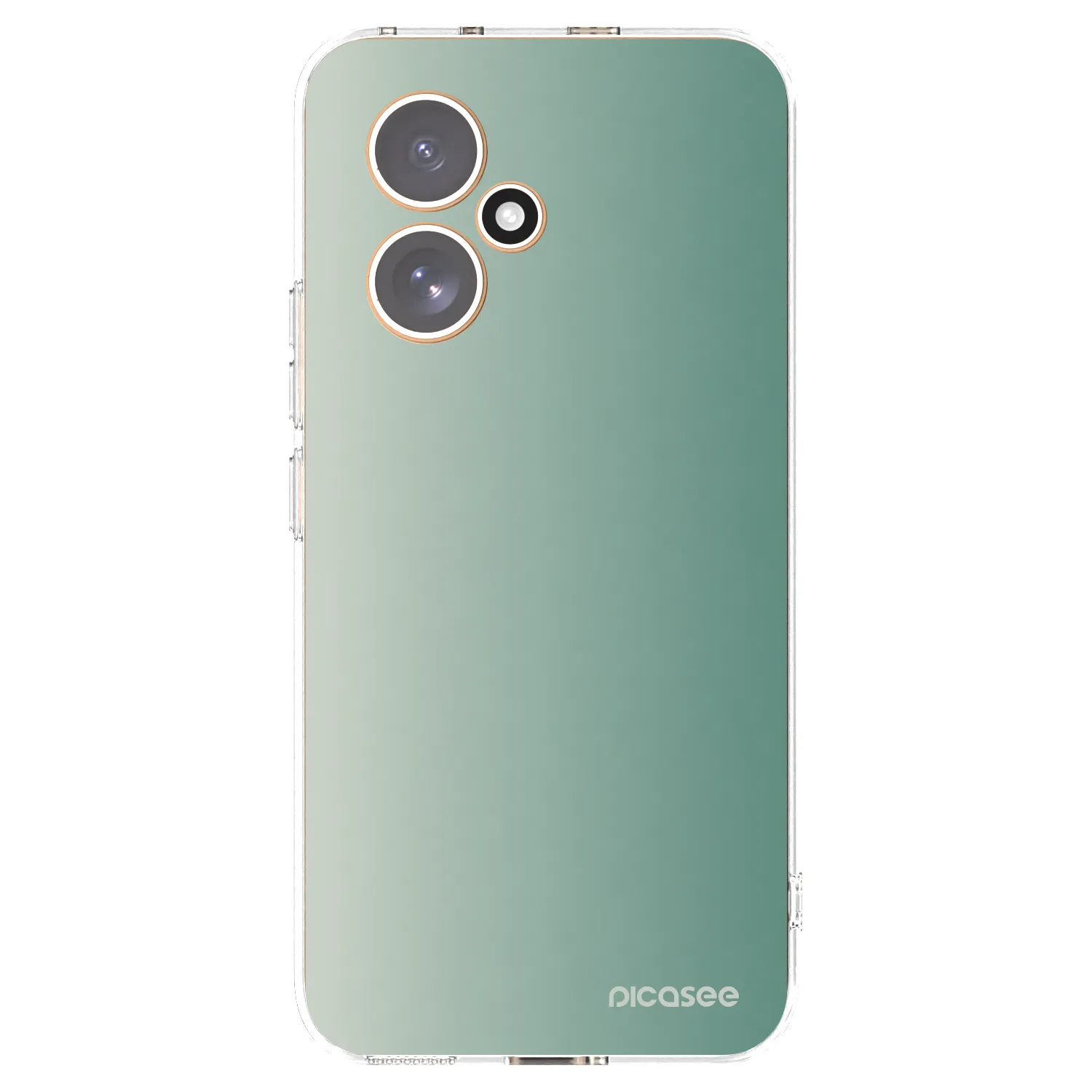 Picasee silikonska prozirna maskica za Honor 400 5G - Misty Sage