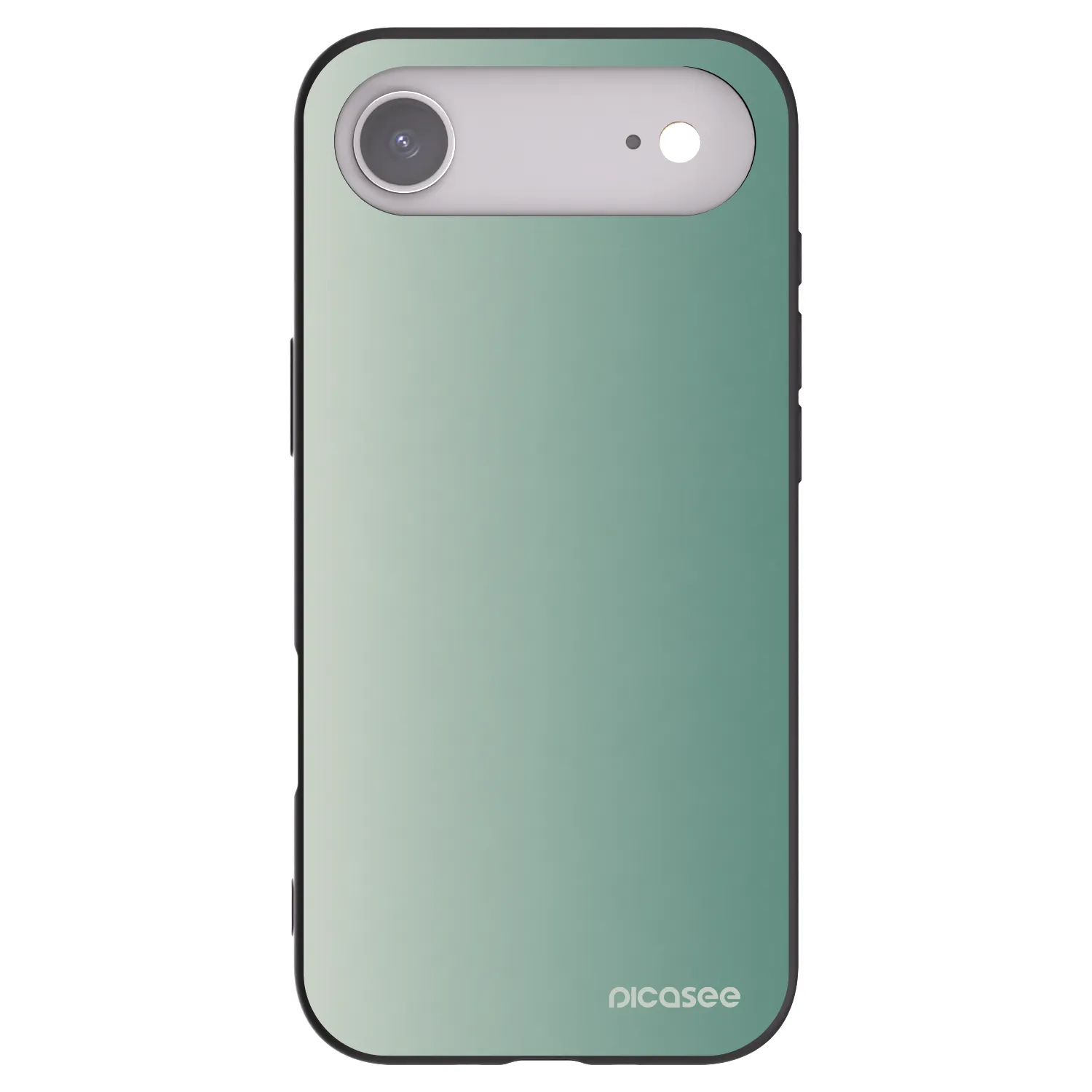 Picasee crna silikonska maskica za Apple iPhone Air - Misty Sage