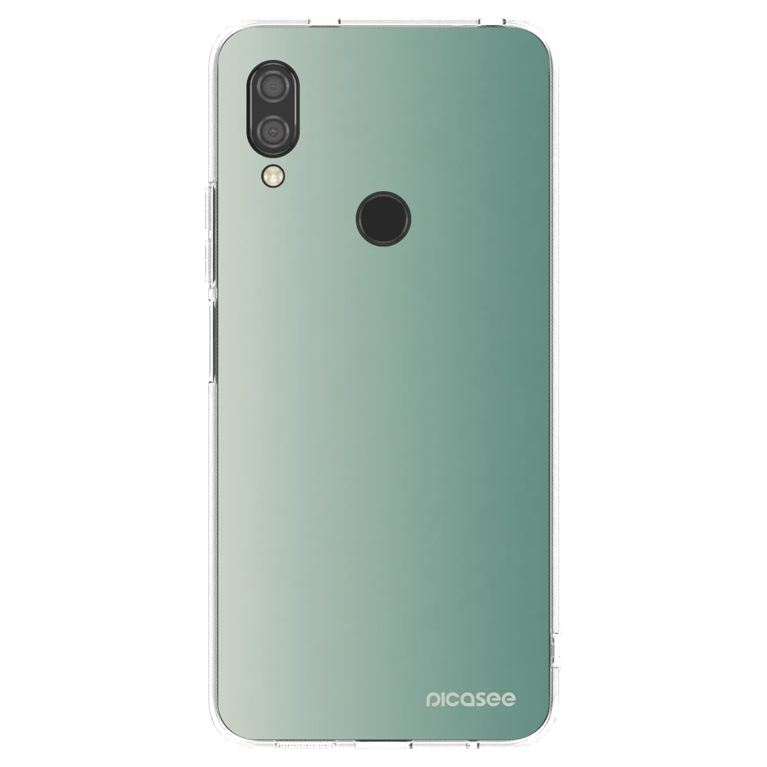 Picasee silikonska prozirna maskica za Xiaomi Redmi 7 - Misty Sage