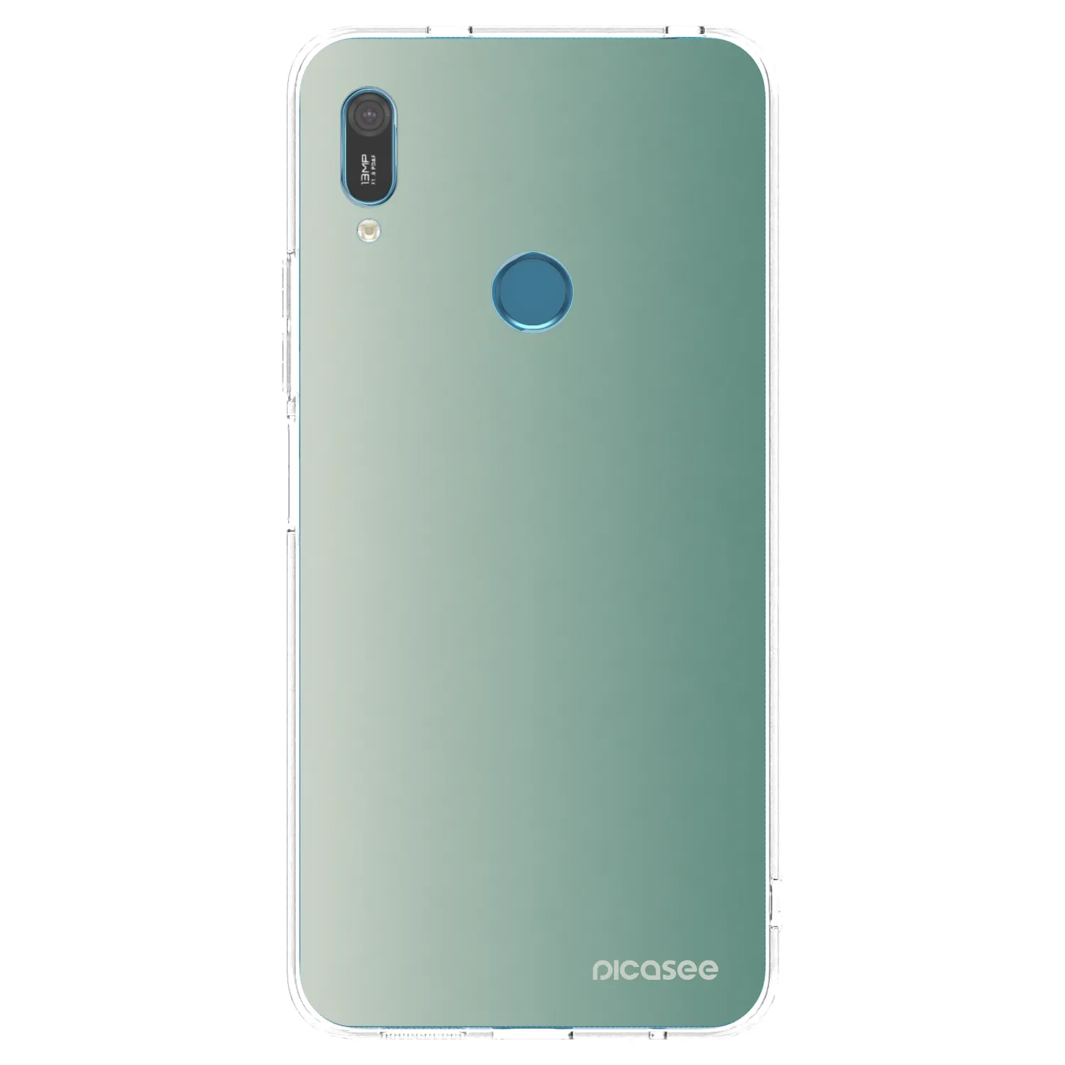 Picasee silikonska prozirna maskica za Huawei Y6 2019 - Misty Sage