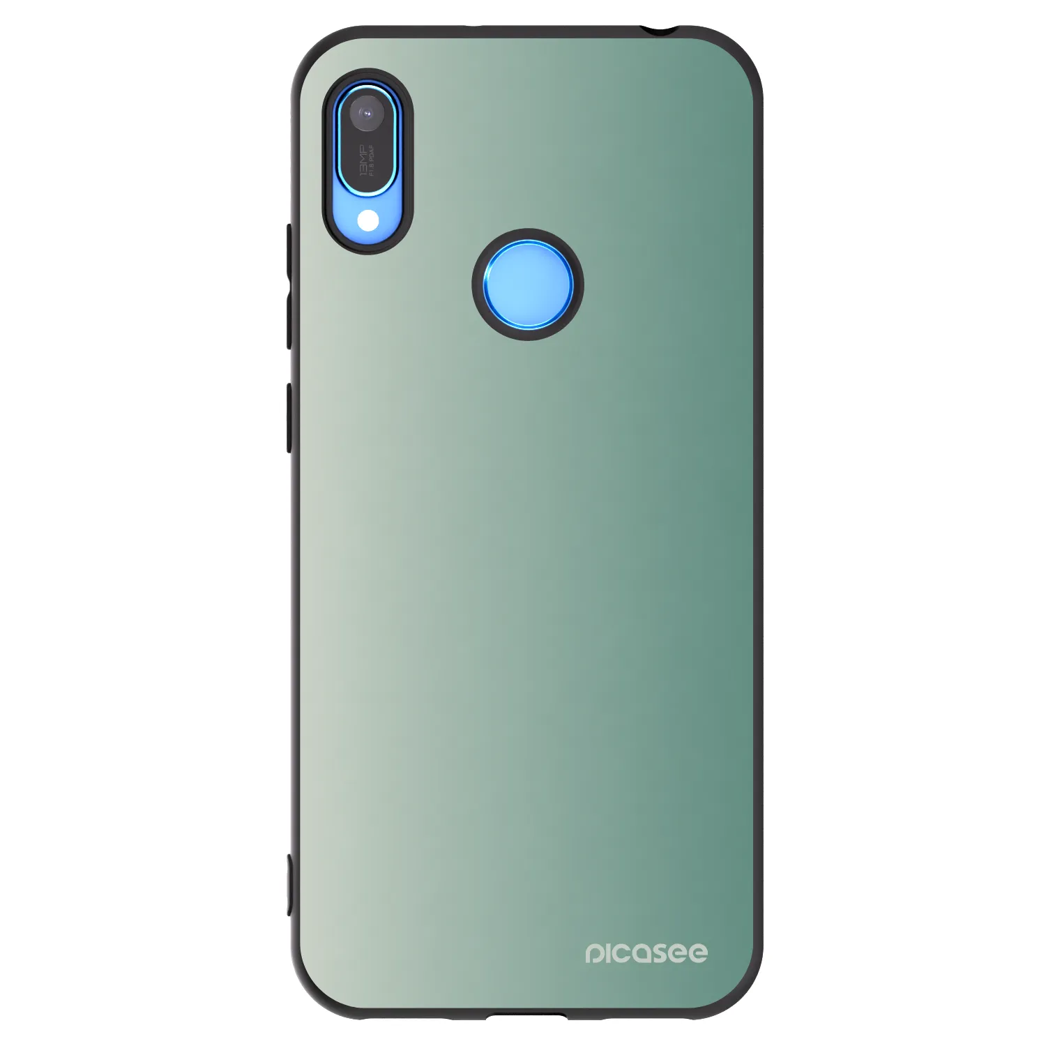 Picasee crna silikonska maskica za Huawei Y6 2019 - Misty Sage