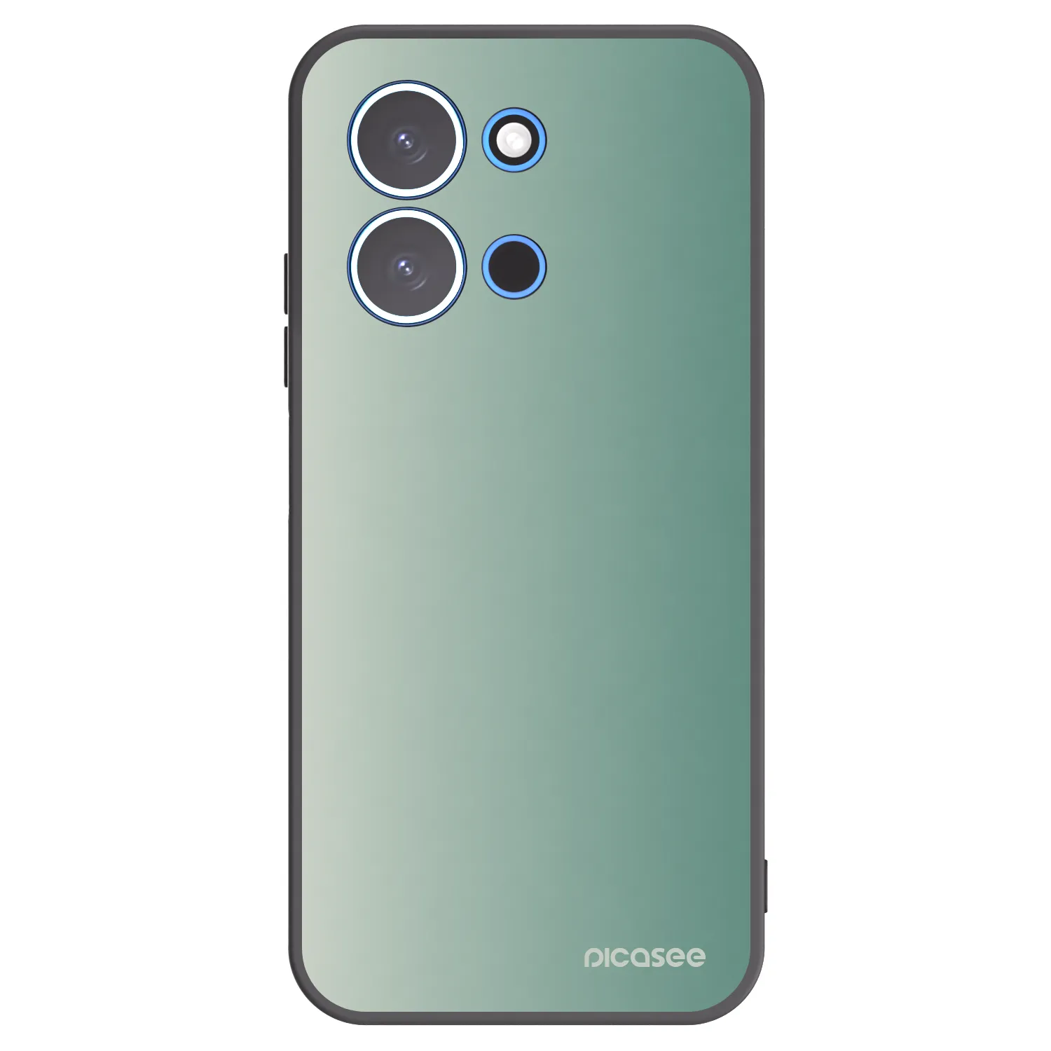 Picasee crna silikonska maskica za Xiaomi Redmi 15C 4G - Misty Sage