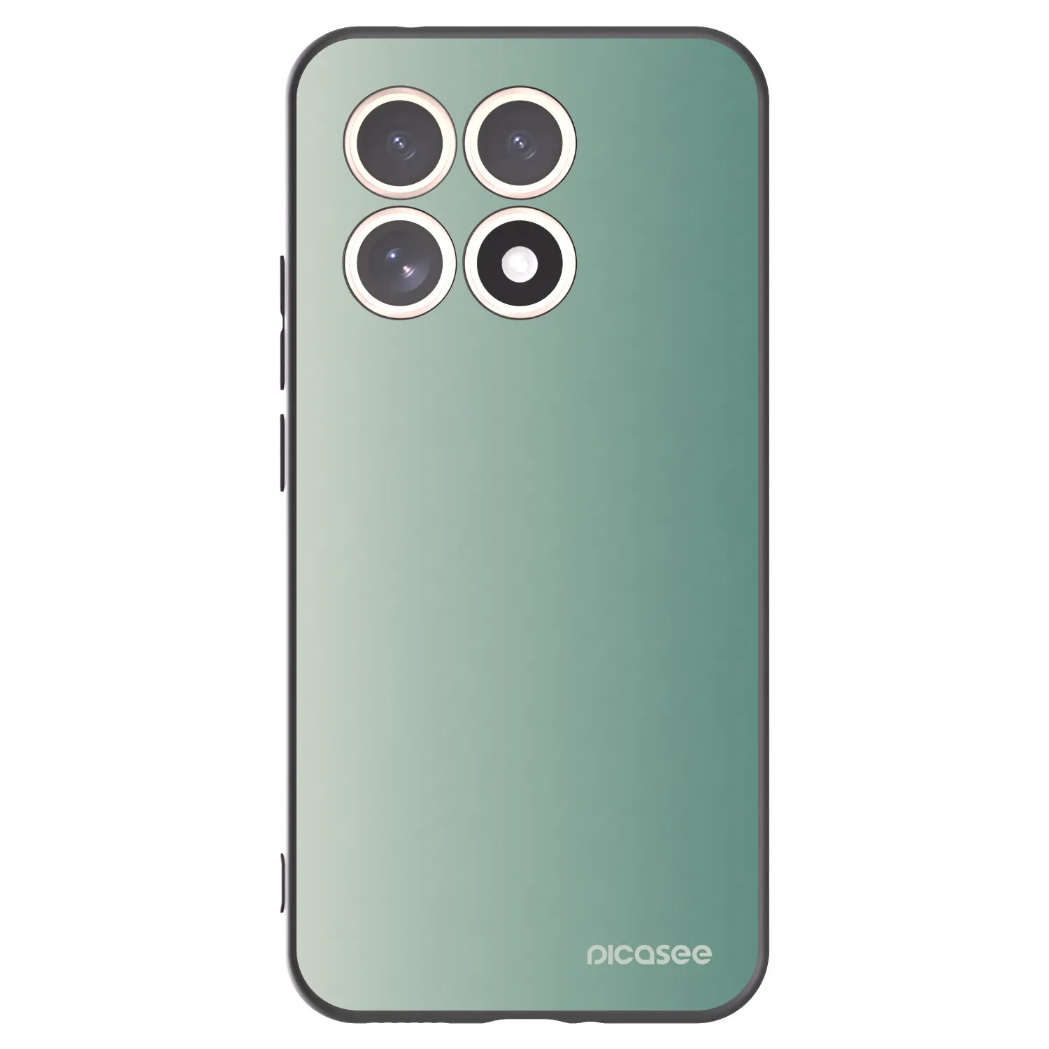 Picasee crna silikonska maskica za Xiaomi 15T - Misty Sage