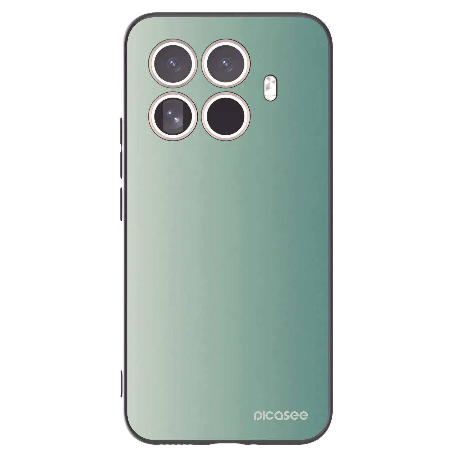 Picasee crna silikonska maskica za Xiaomi 15T Pro - Misty Sage