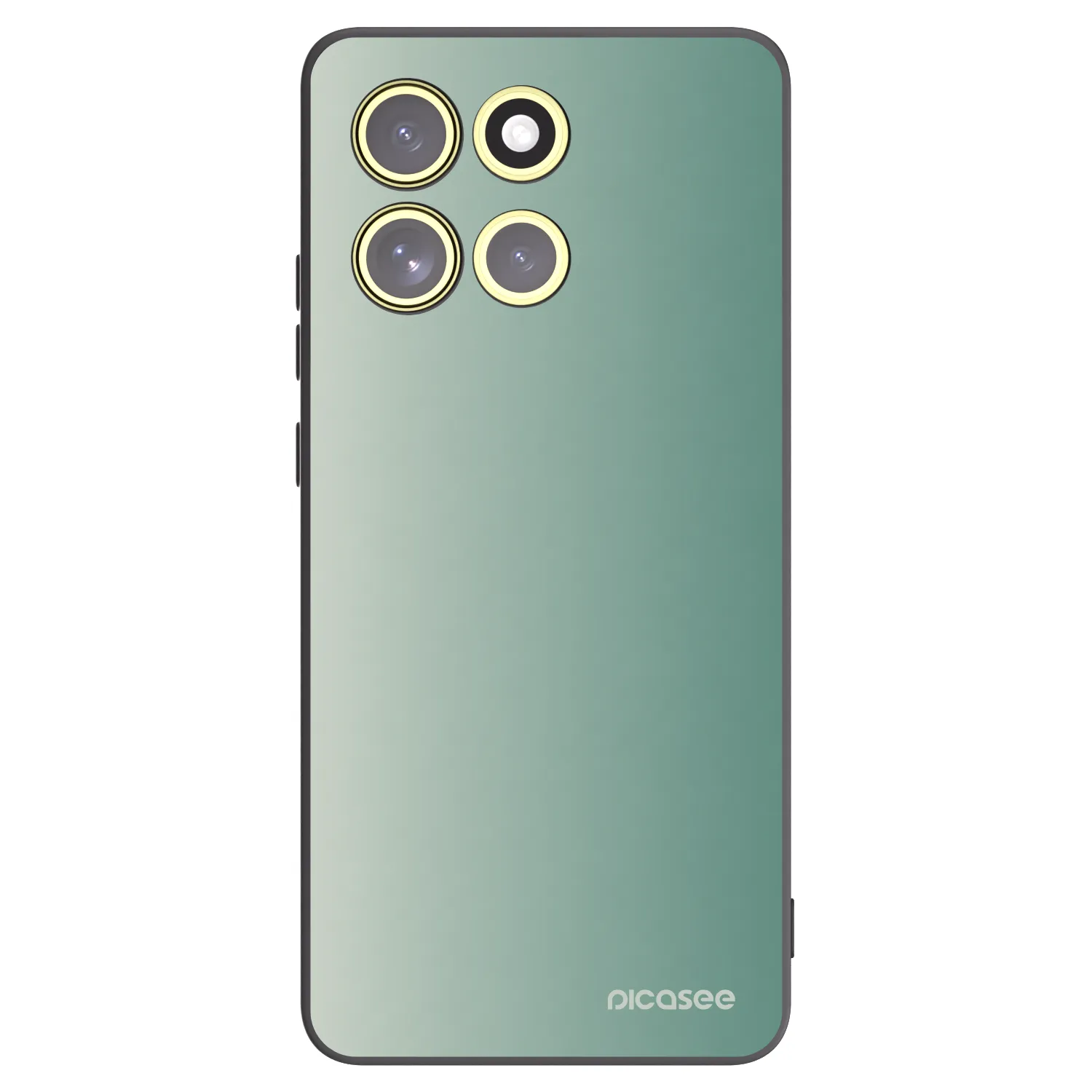 Picasee crna silikonska maskica za Motorola Moto G86 Power 5G - Misty Sage