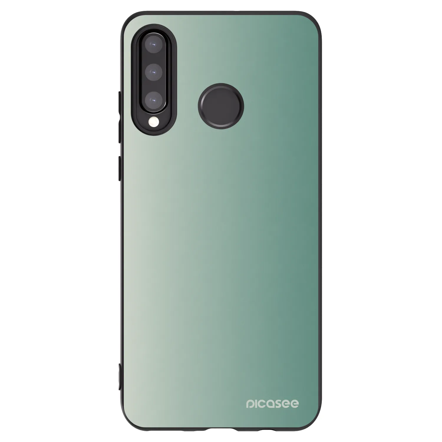 Picasee crna silikonska maskica za Huawei P30 Lite - Misty Sage