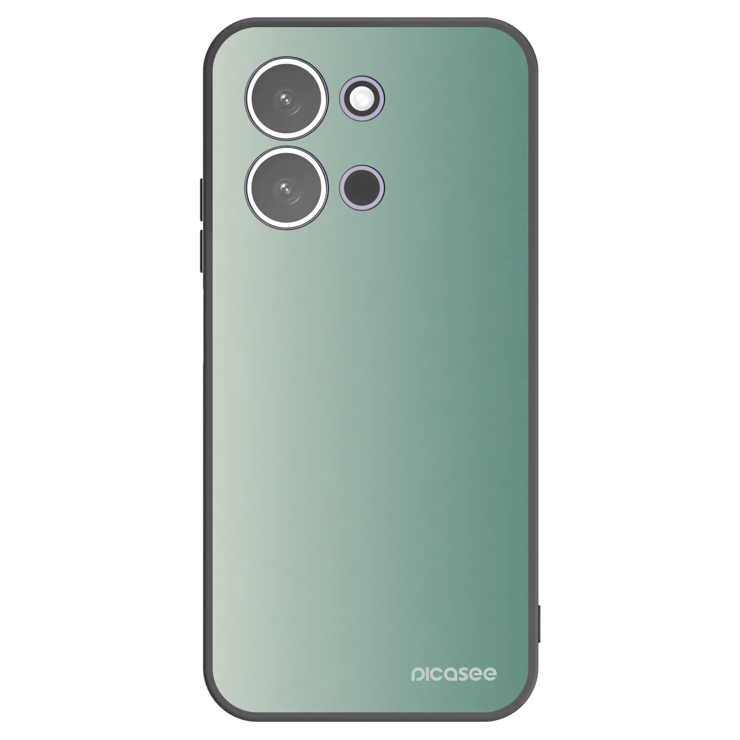 Picasee crna silikonska maskica za Xiaomi Redmi 15C 5G - Misty Sage