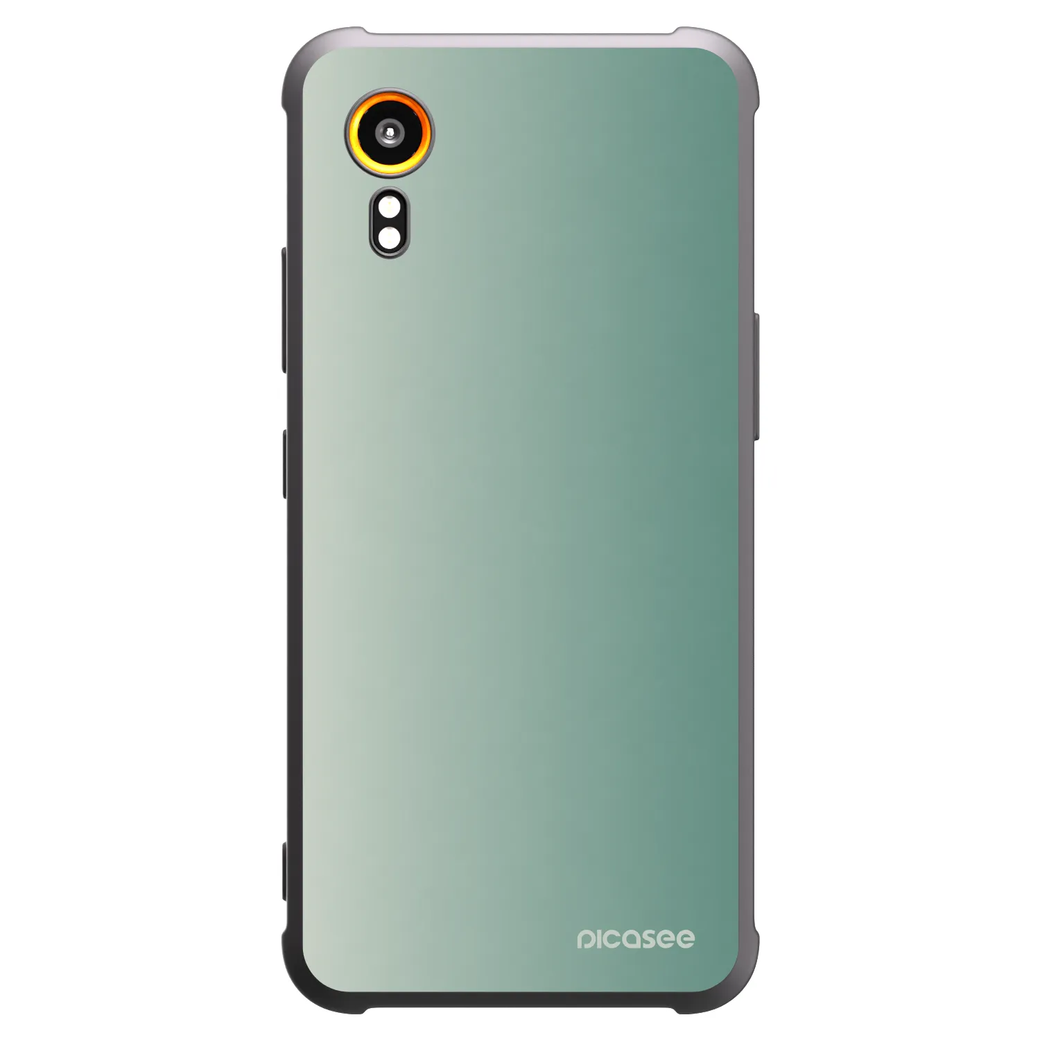 Picasee crna silikonska maskica za Samsung Galaxy XCover 7 - Misty Sage