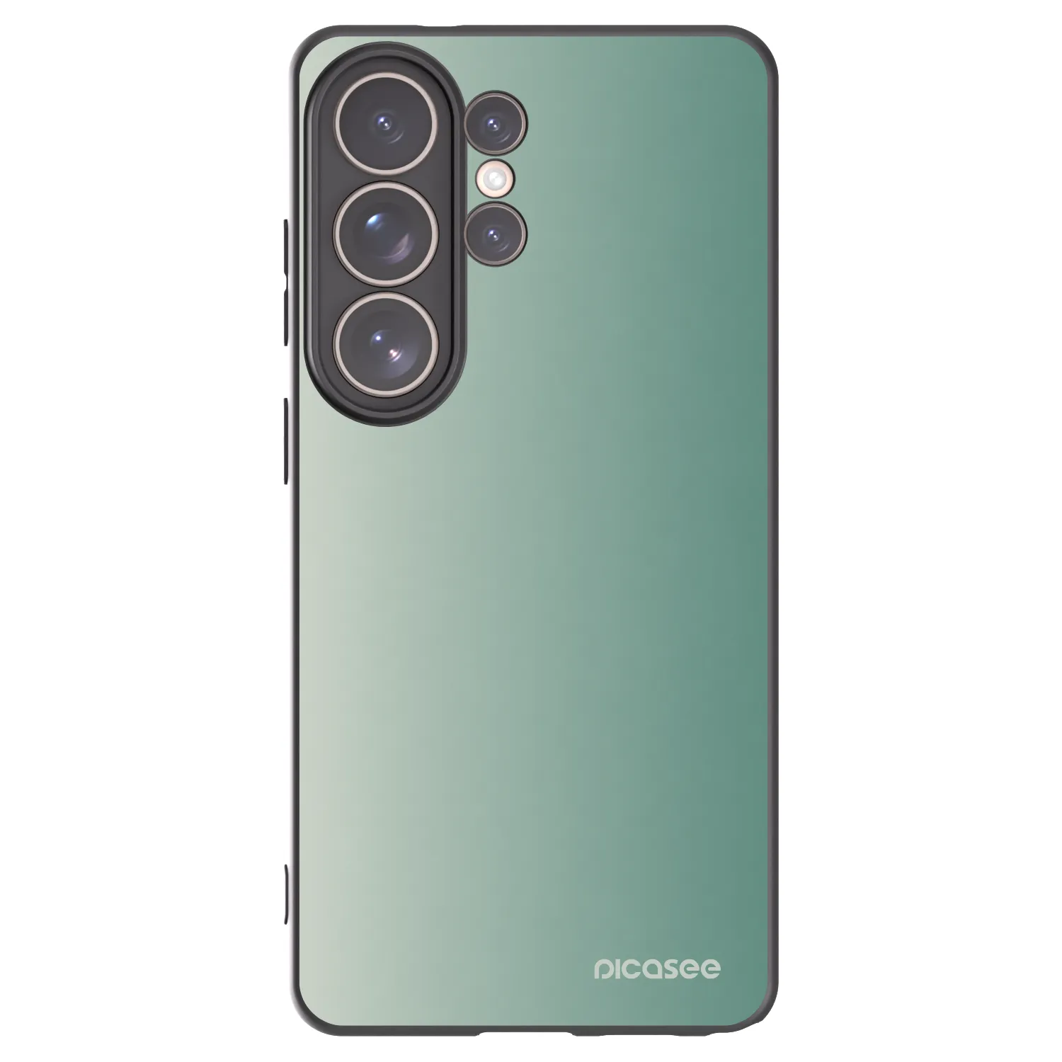 Picasee crna silikonska maskica za Samsung Galaxy S26 Ultra - Misty Sage