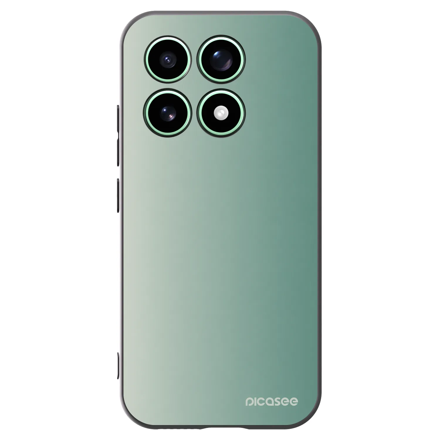 Picasee crna silikonska maskica za Xiaomi 17 - Misty Sage