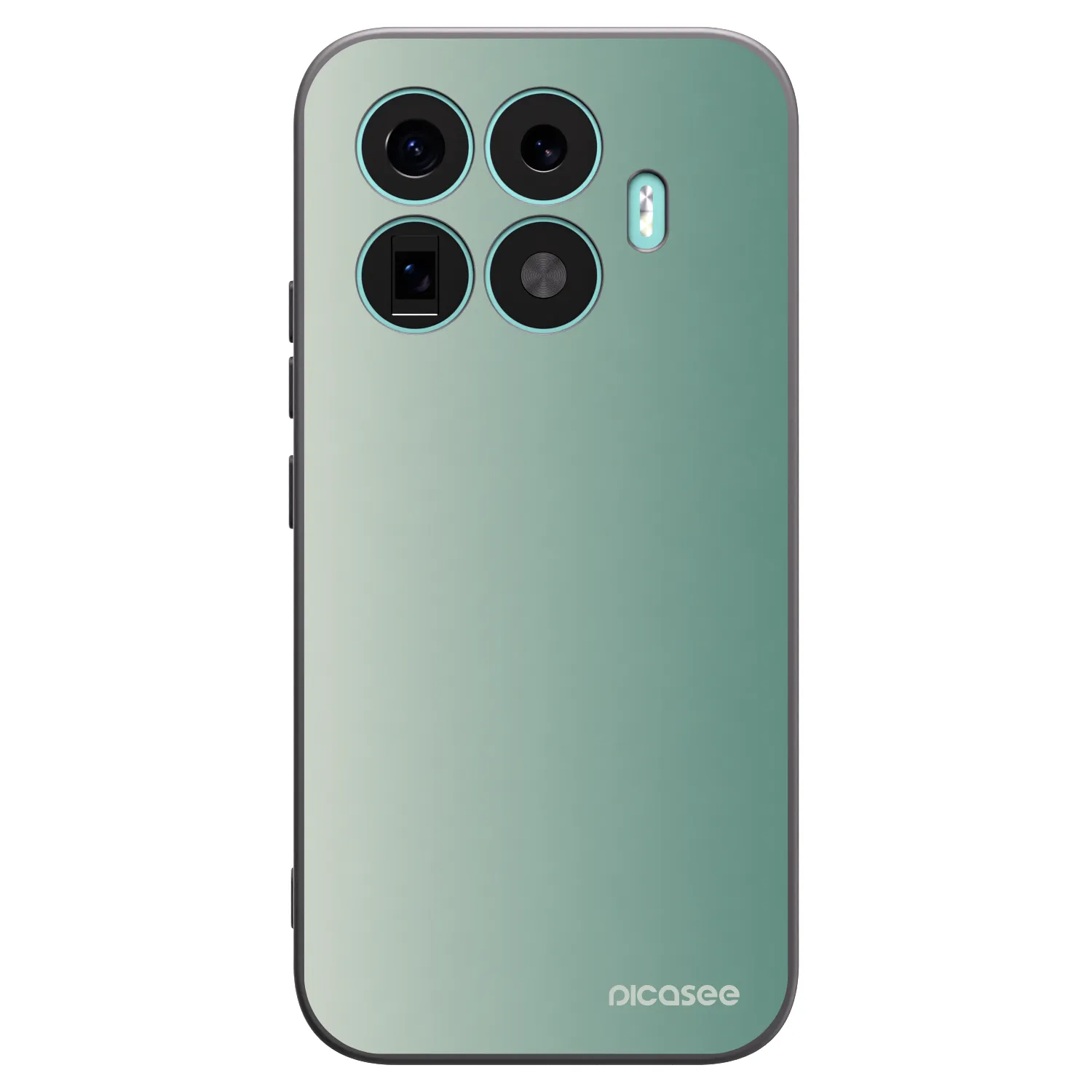Picasee crna silikonska maskica za Xiaomi 17T - Misty Sage