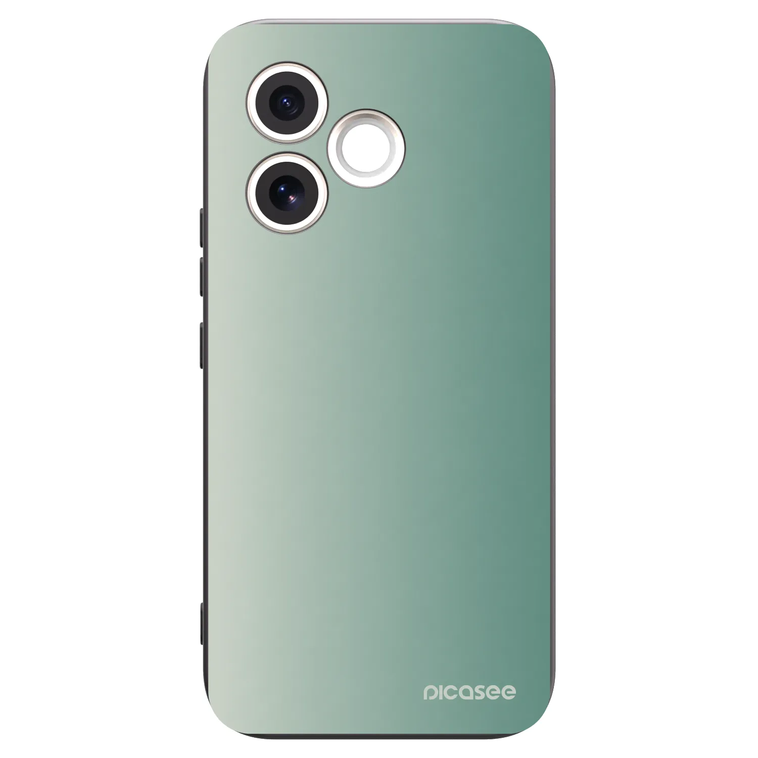 Picasee crna silikonska maskica za Honor 600 Lite - Misty Sage
