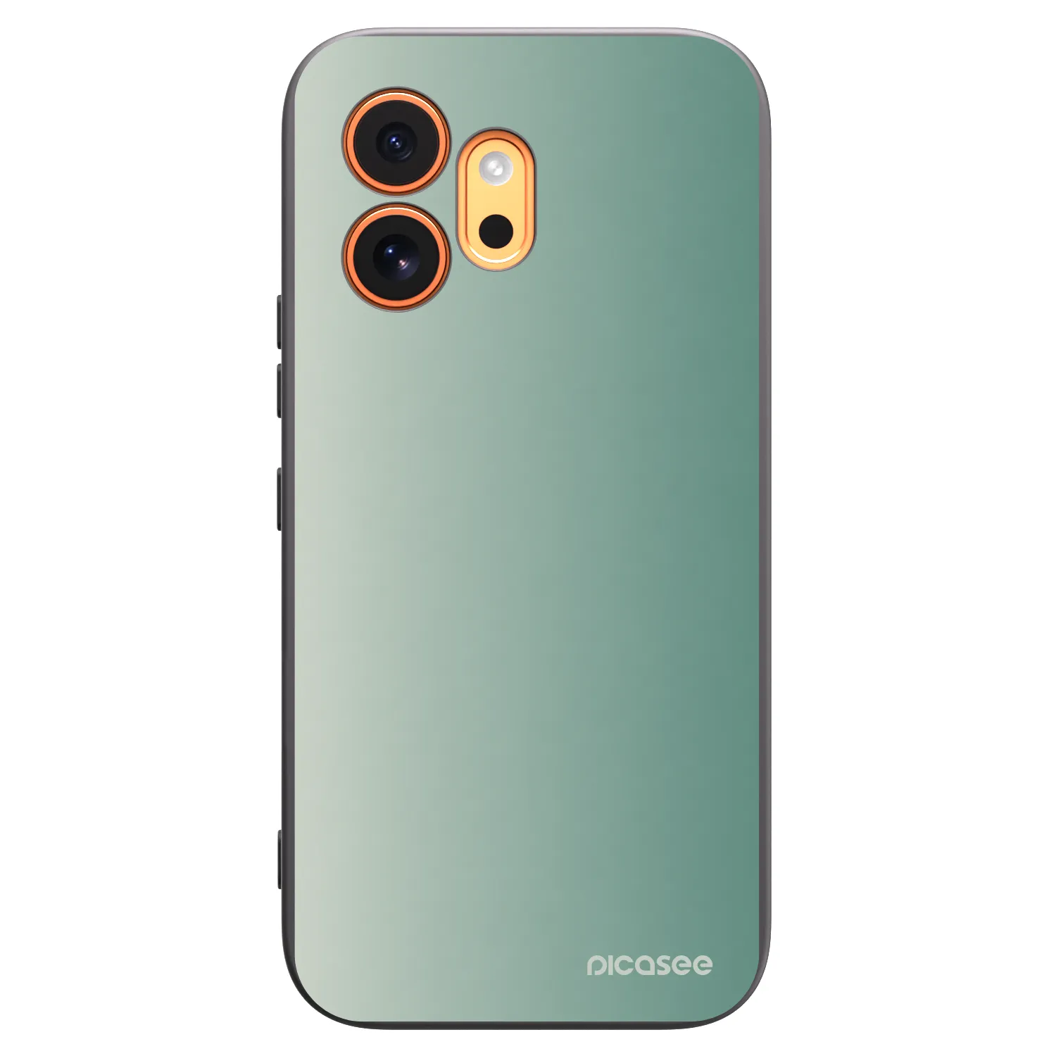 Picasee crna silikonska maskica za Honor 600 - Misty Sage