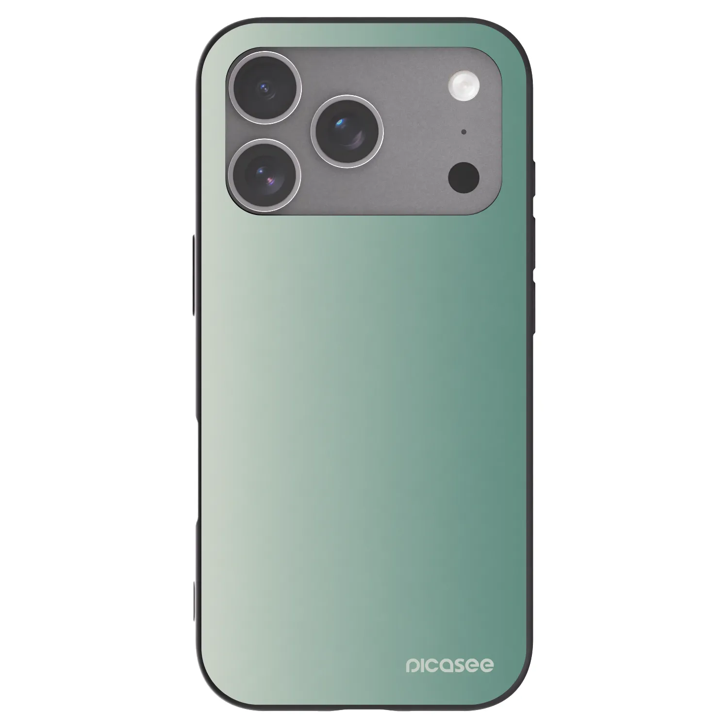 Picasee crna silikonska maskica za Apple iPhone 18 Pro - Misty Sage