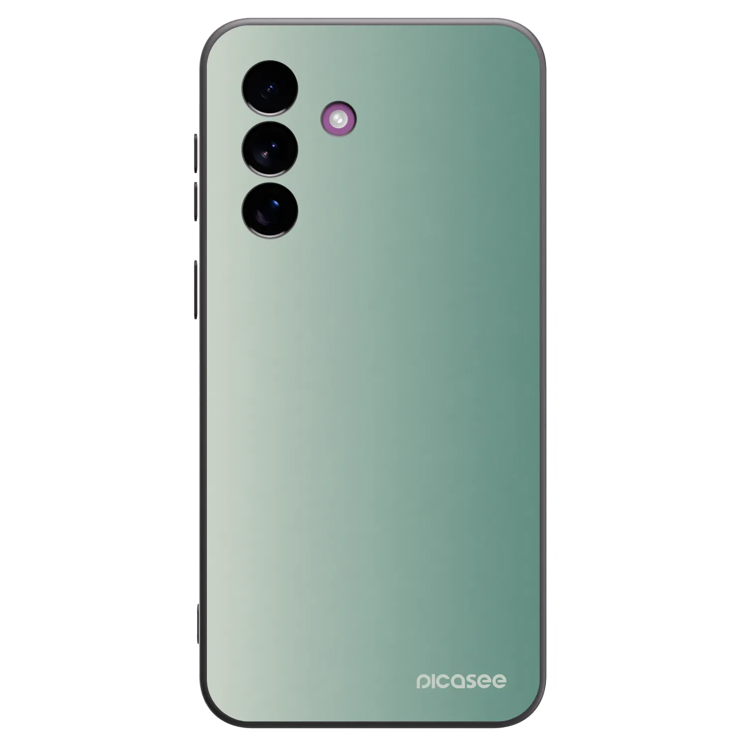 Picasee crna silikonska maskica za Samsung Galaxy A37 - Misty Sage