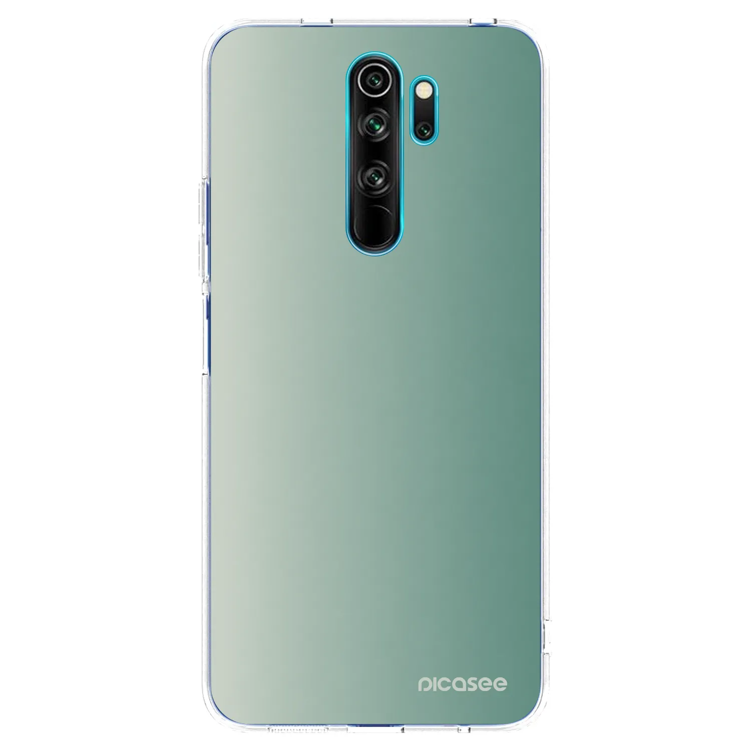 Picasee silikonska prozirna maskica za Xiaomi Redmi Note 8 Pro - Misty Sage