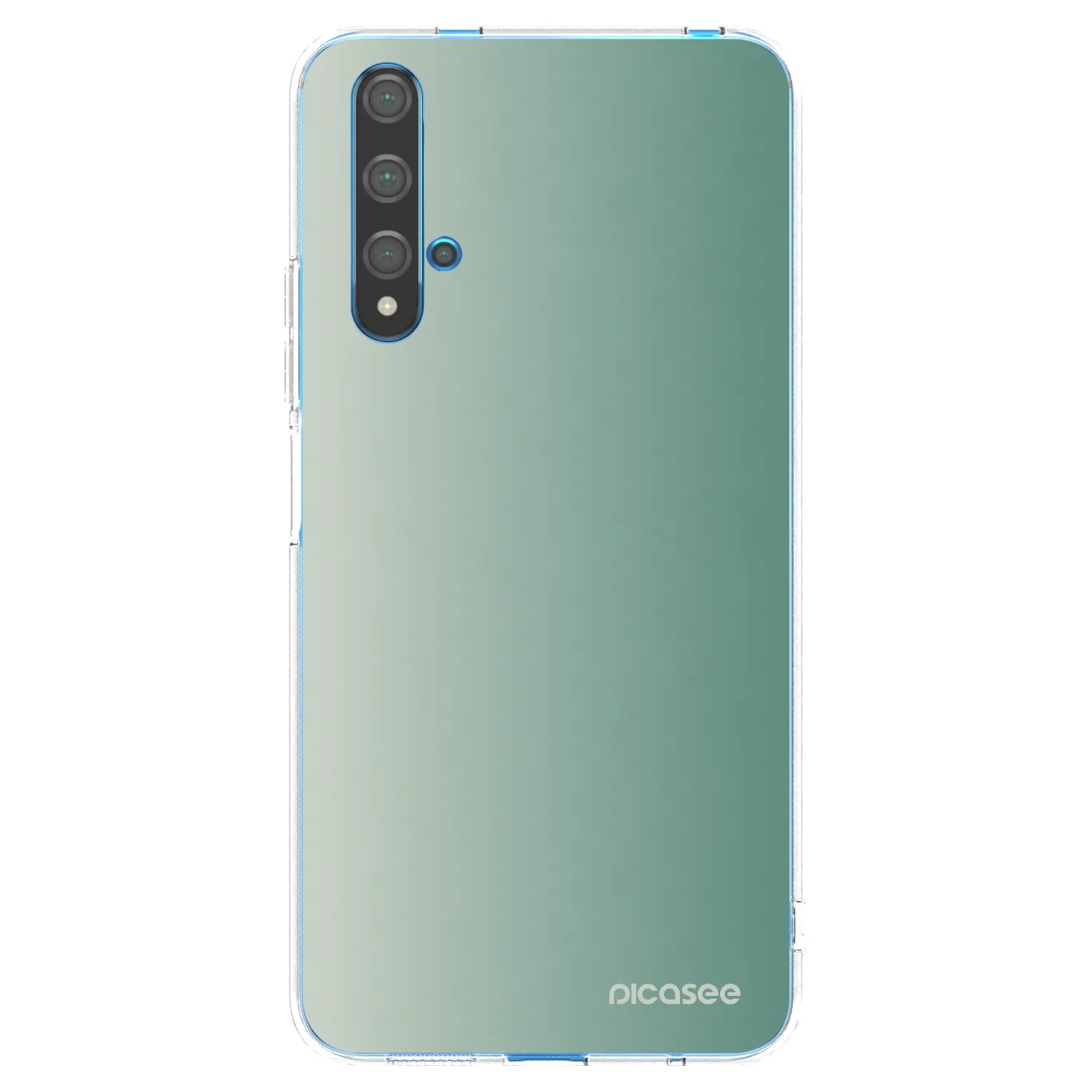 Picasee silikonska prozirna maskica za Huawei Nova 5T - Misty Sage