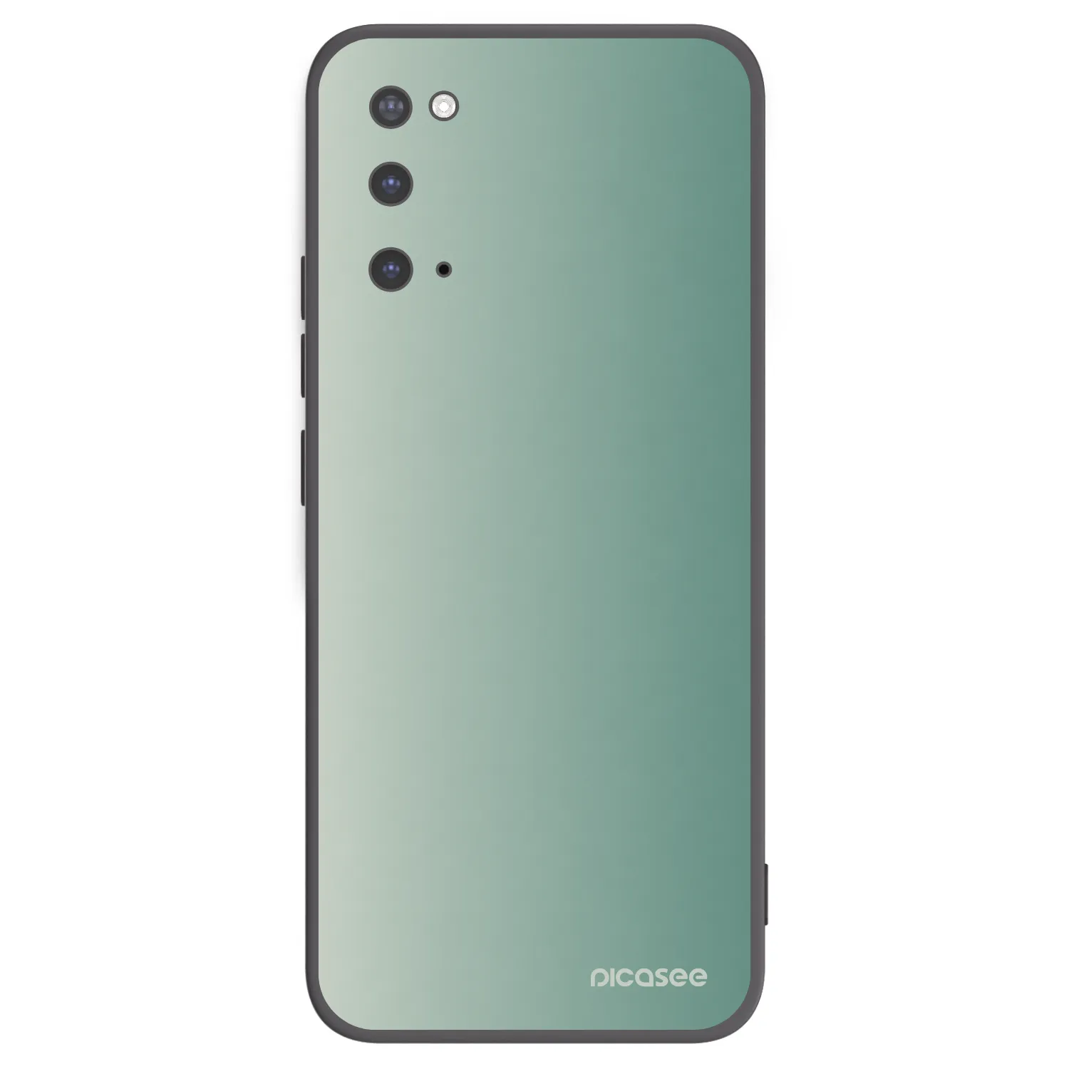 Picasee crna silikonska maskica za Samsung Galaxy S20 G980F - Misty Sage