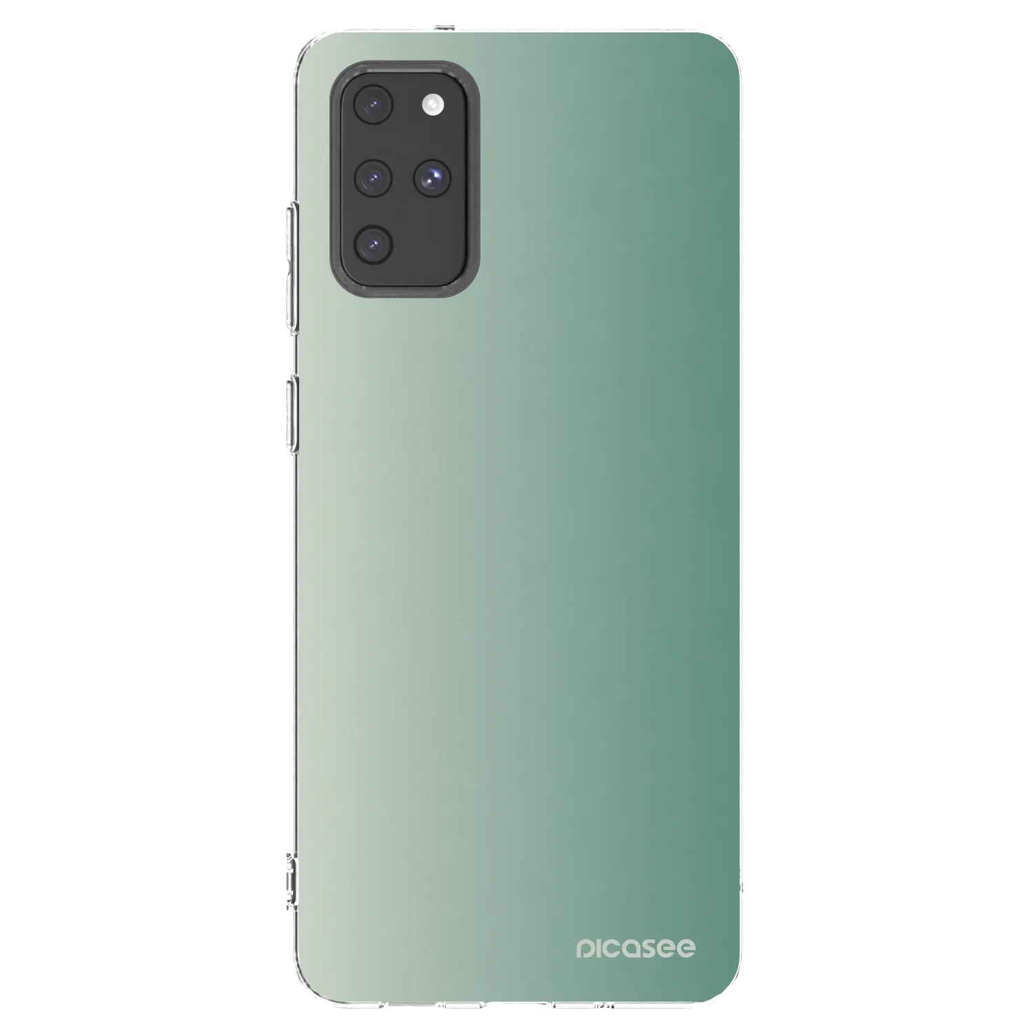 Picasee silikonska prozirna maskica za Samsung Galaxy S20+ G985F - Misty Sage