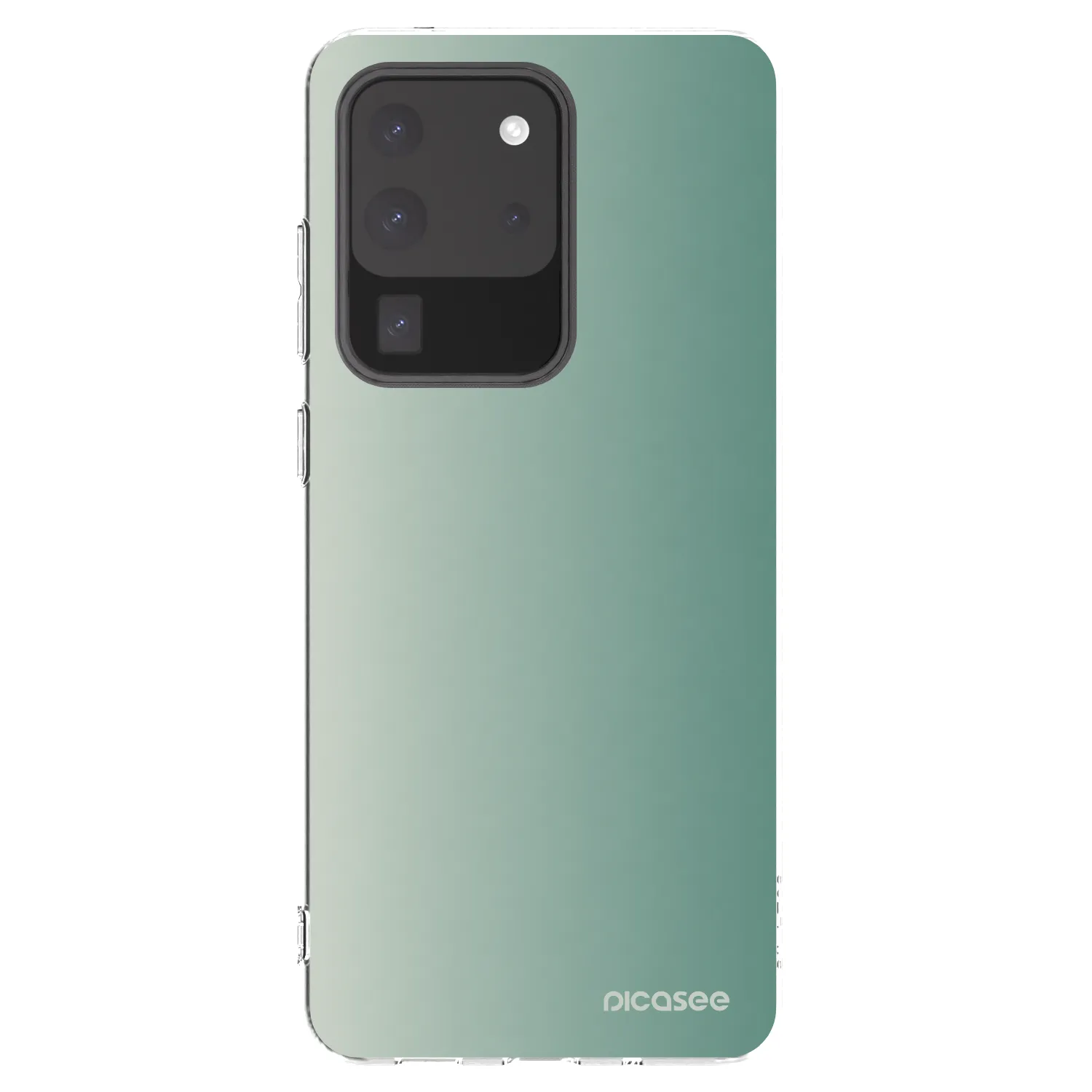 Picasee silikonska prozirna maskica za Samsung Galaxy S20 Ultra 5G G988F - Misty Sage