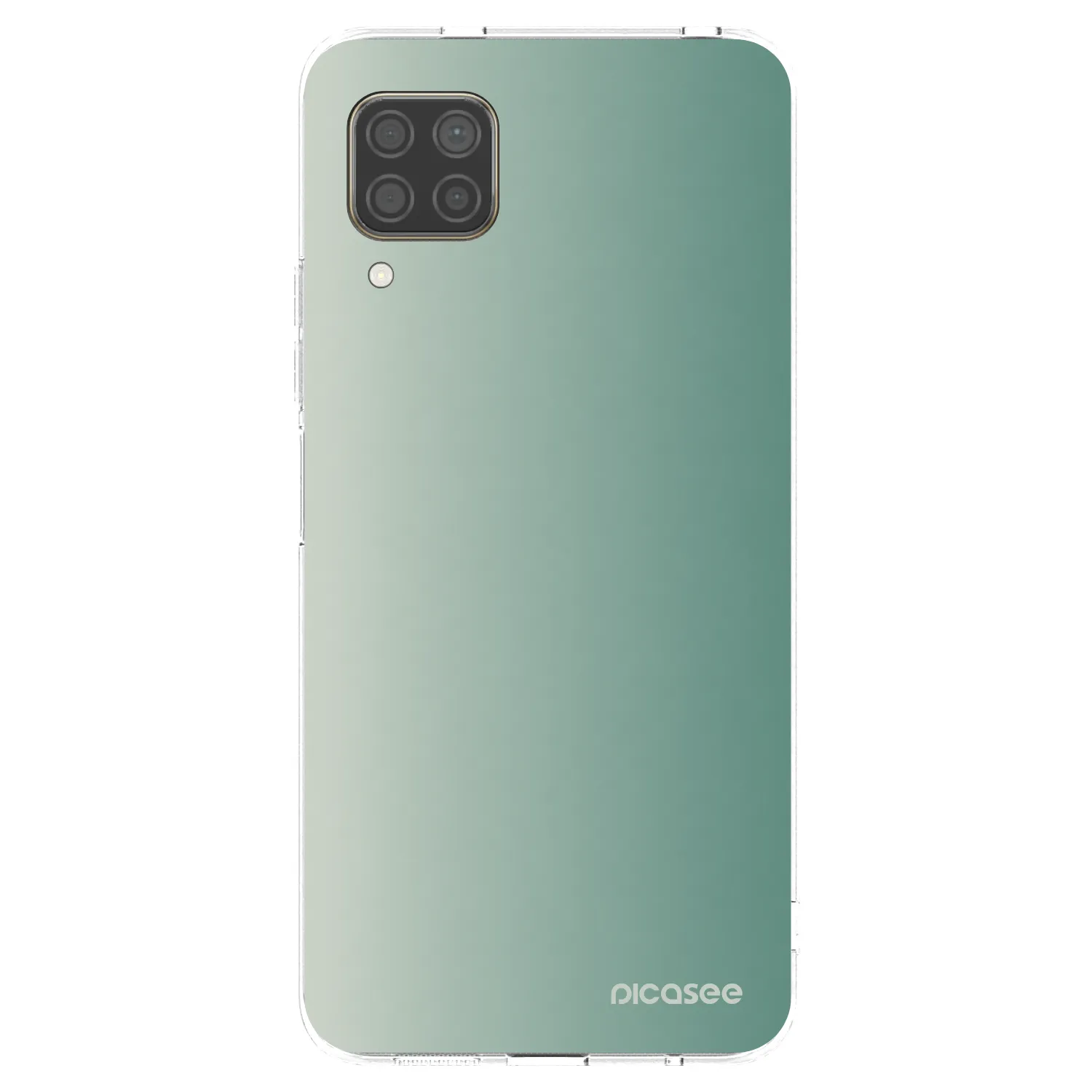 Picasee silikonska prozirna maskica za Huawei P40 Lite - Misty Sage