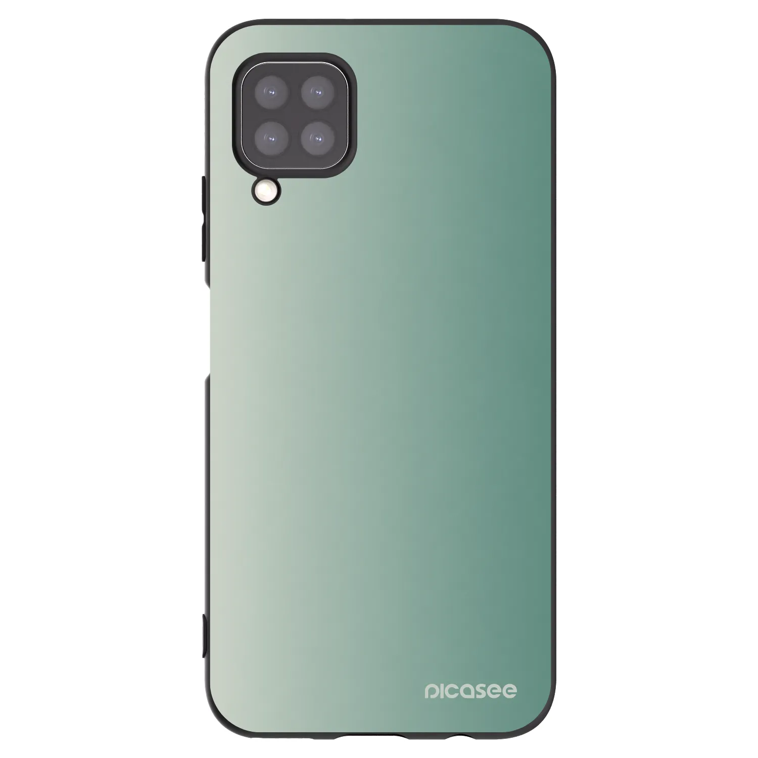 Picasee crna silikonska maskica za Huawei P40 Lite - Misty Sage
