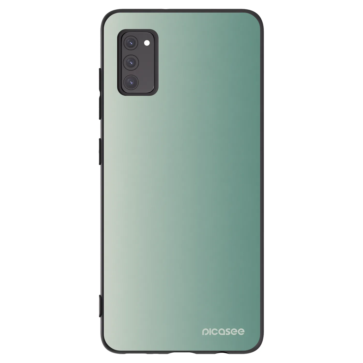 Picasee crna silikonska maskica za Samsung Galaxy A41 A415F - Misty Sage