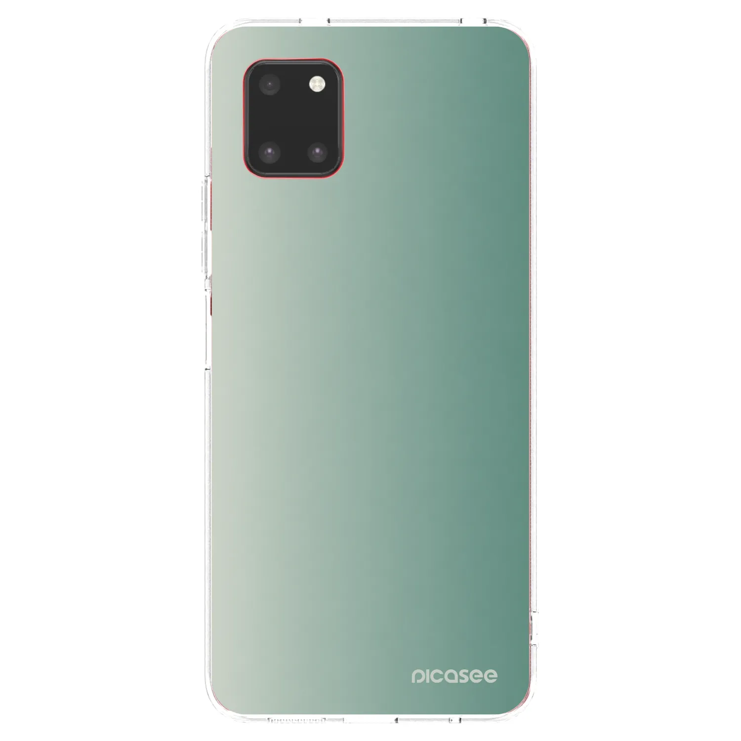 Picasee silikonska prozirna maskica za Samsung Galaxy Note 10 Lite N770F - Misty Sage