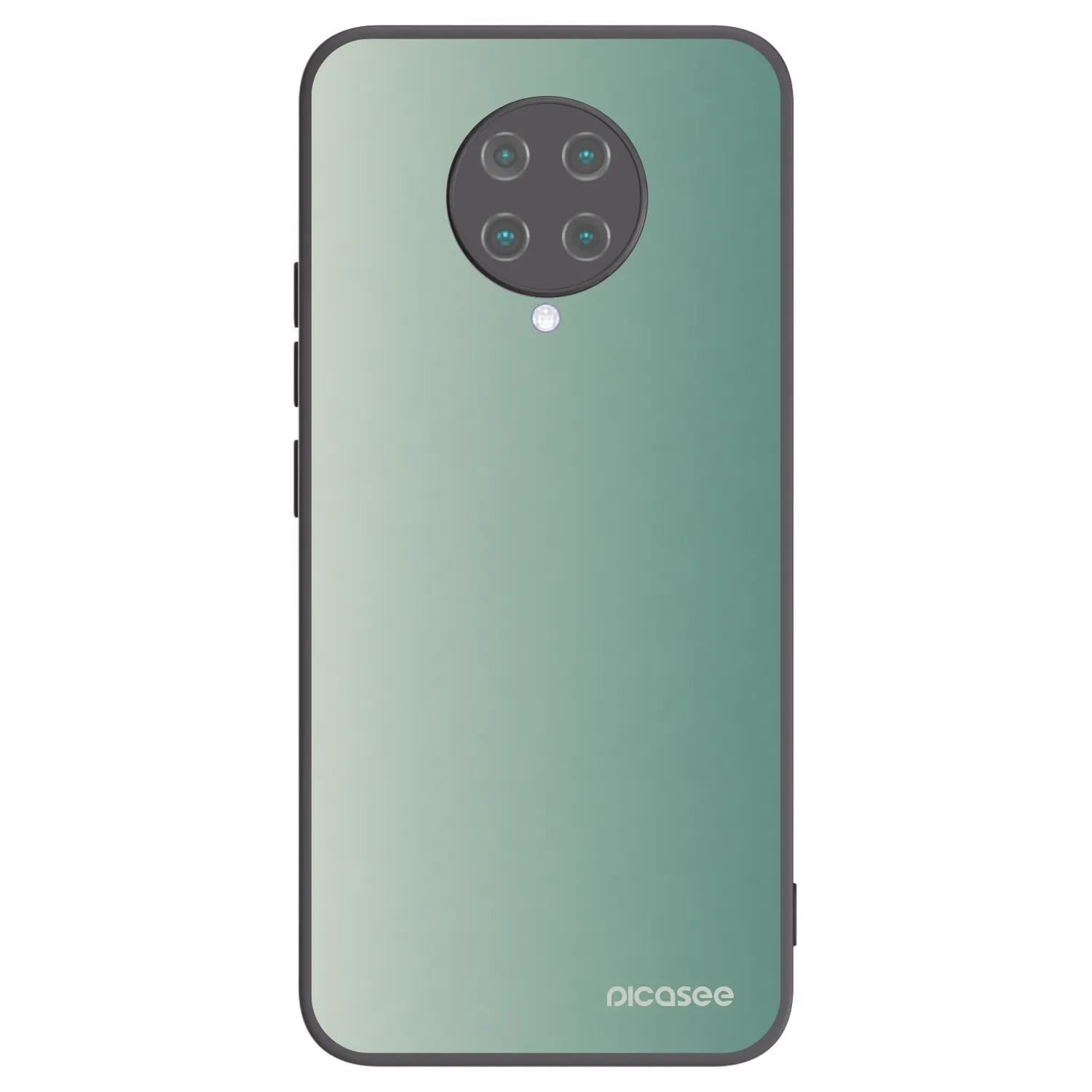 Picasee crna silikonska maskica za Xiaomi Poco F2 Pro - Misty Sage