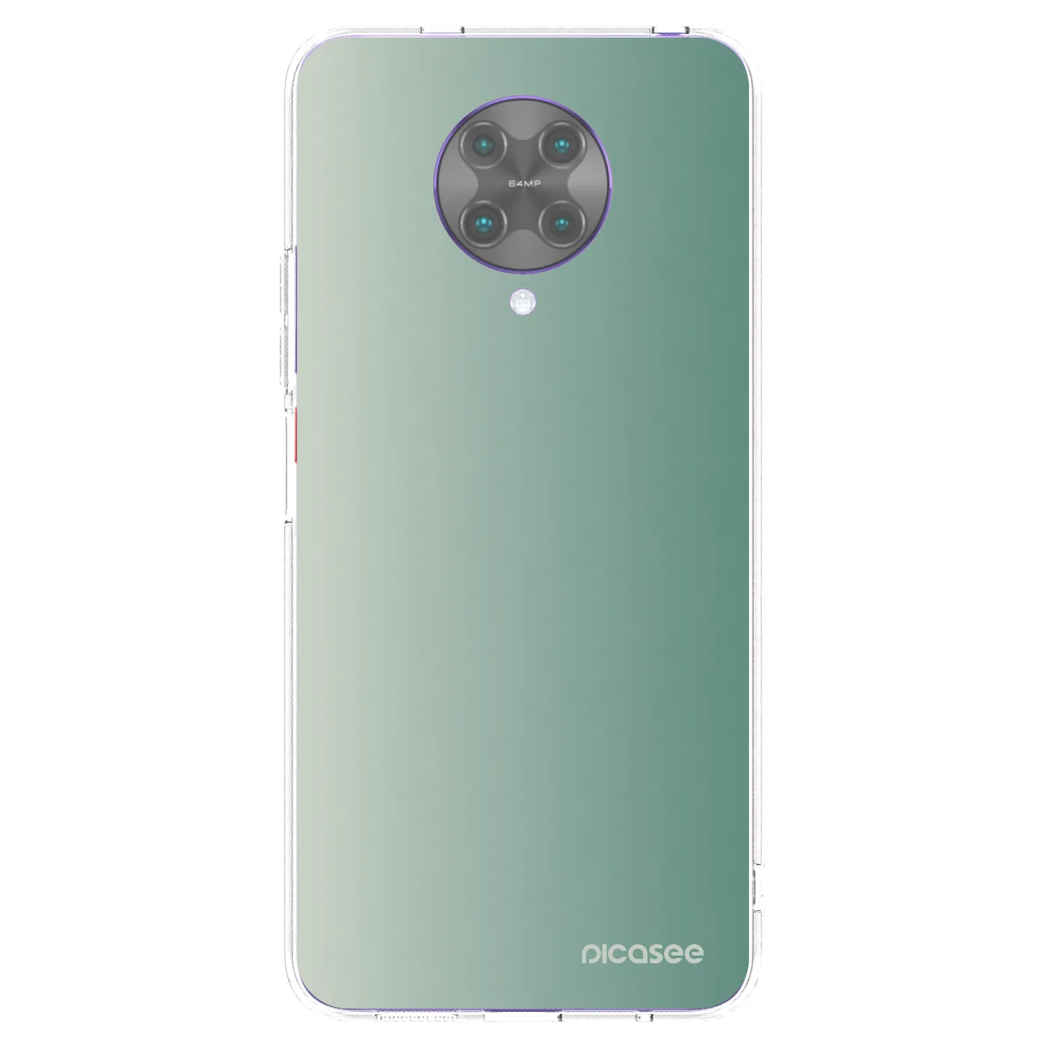 Picasee silikonska prozirna maskica za Xiaomi Poco F2 Pro - Misty Sage