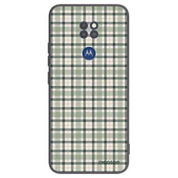 Maskica za Motorola Moto G9 Play - Sage Tartan