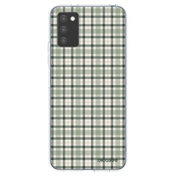 Maskica za Samsung Galaxy A02s A025G - Sage Tartan