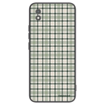 Picasee crna silikonska maskica za Realme C11 (2021) - Sage Tartan