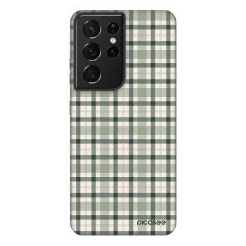 Maskica za Samsung Galaxy S21 Ultra 5G G998B - Sage Tartan