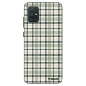 Maskica za Samsung Galaxy A71 A715F - Sage Tartan