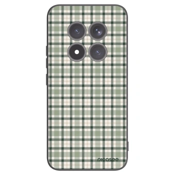 Picasee crna silikonska maskica za Xiaomi Redmi Note 15 Pro+ - Sage Tartan